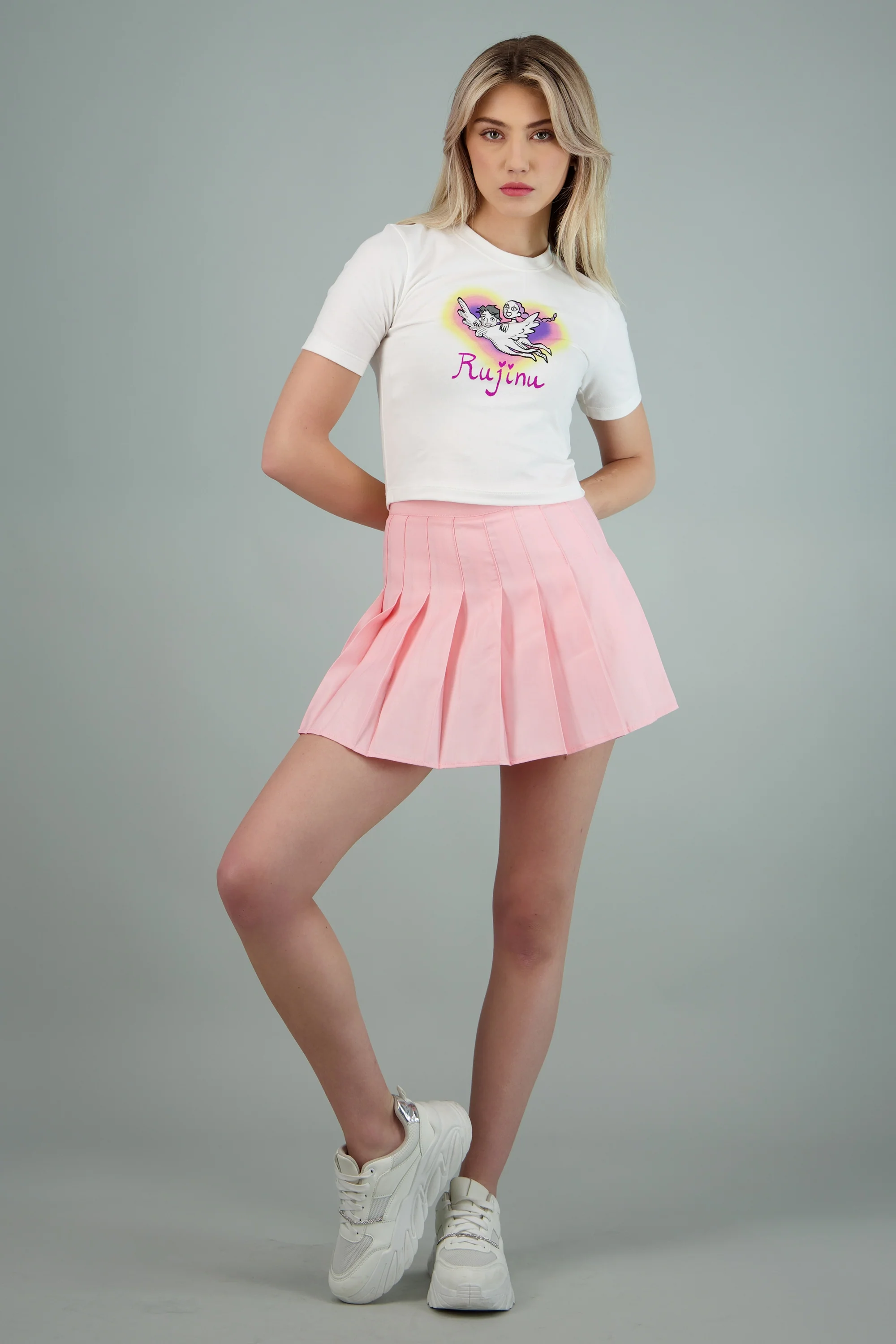 Playera crop Rujinu kpop DH