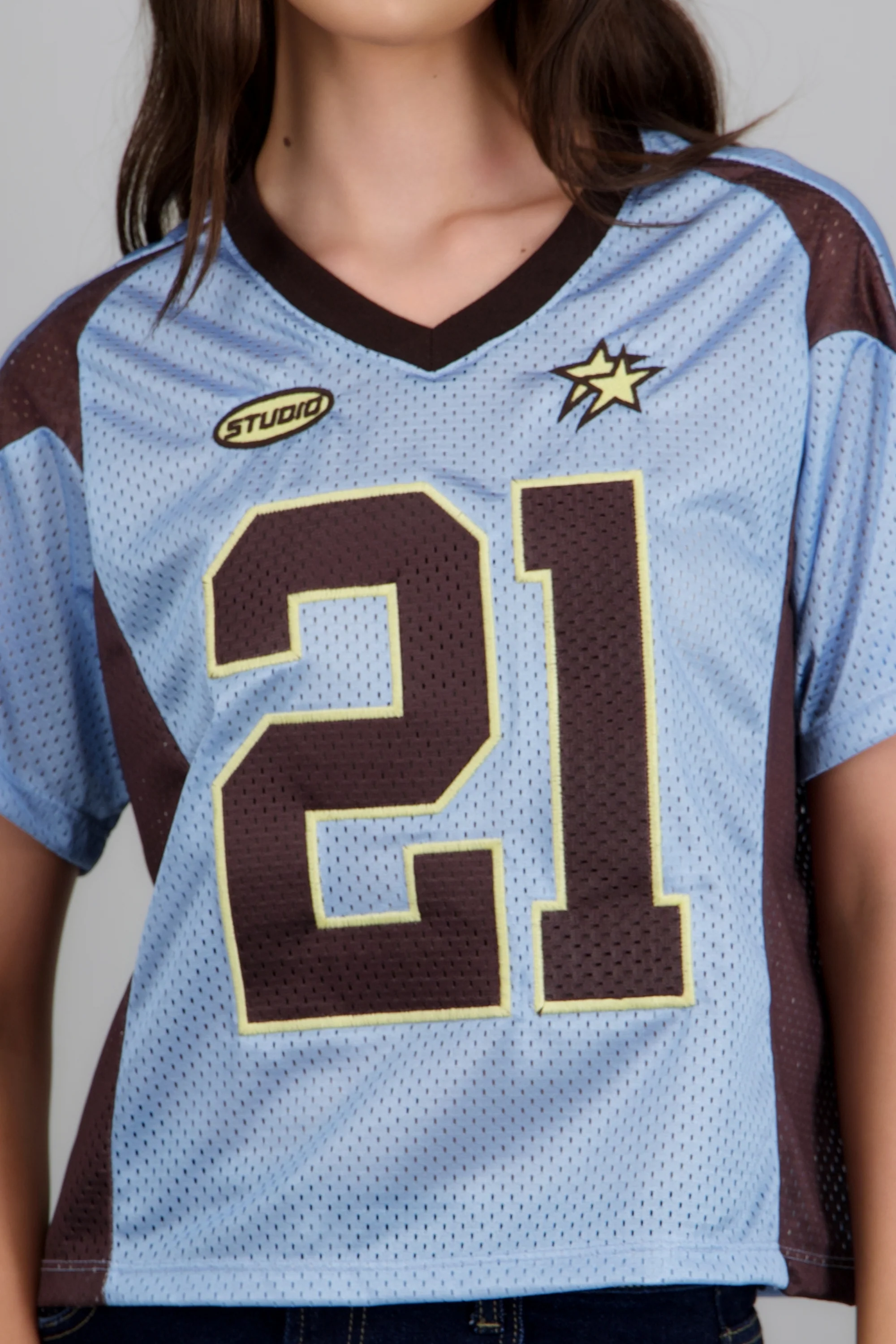 Playera deportiva contraste - Image 5