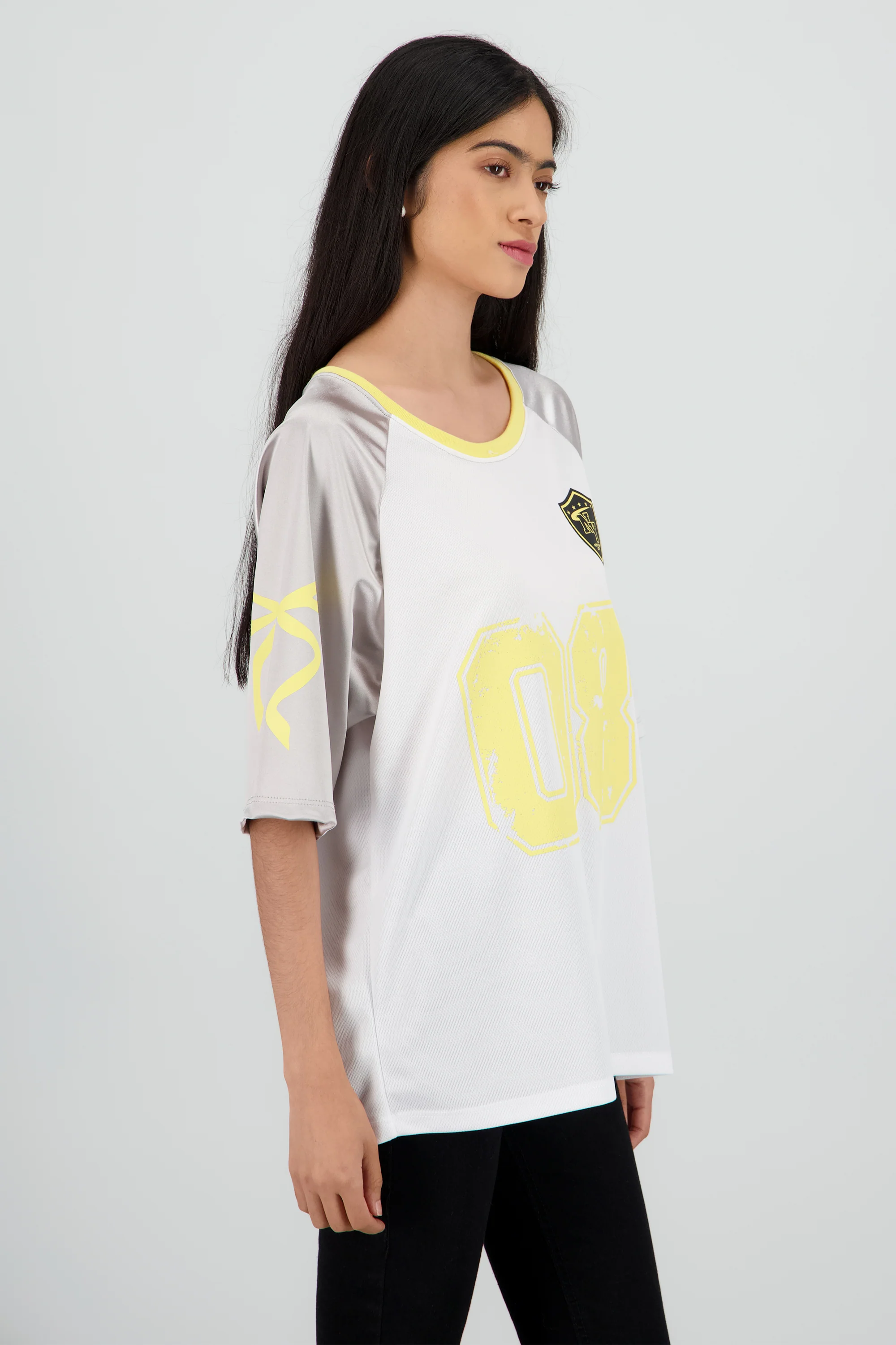 Playera deportiva contraste mangas - Image 3