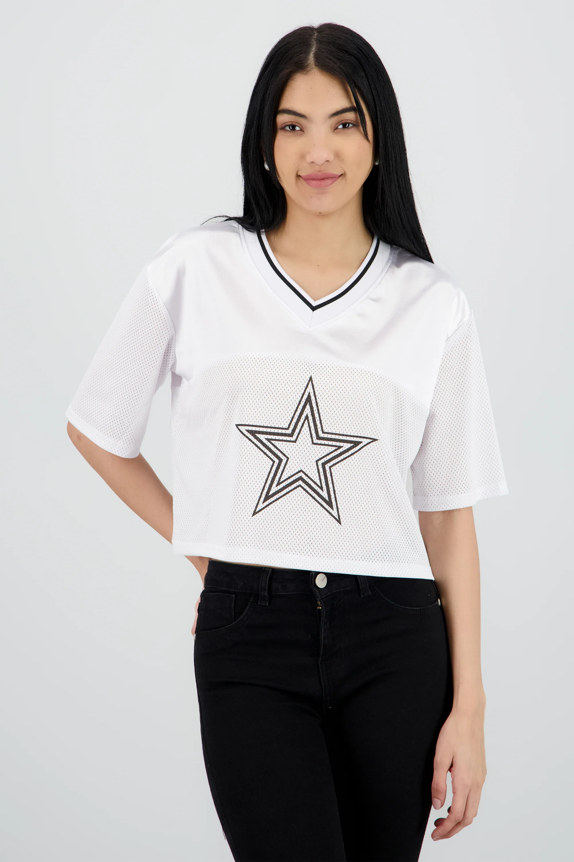 Playera deportiva estampado frente y espalda - Image 2