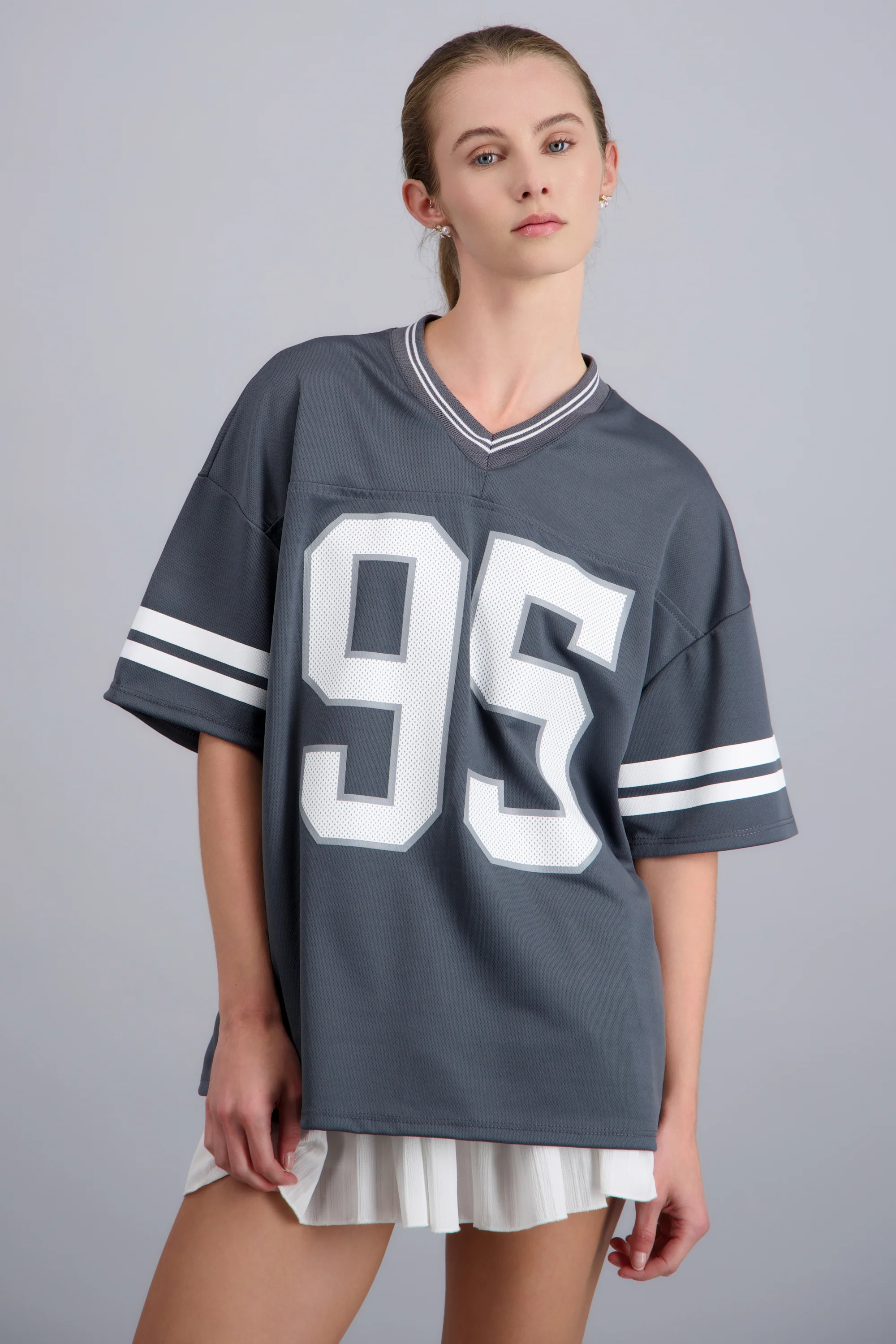 Playera deportiva estampado numeros - Image 2