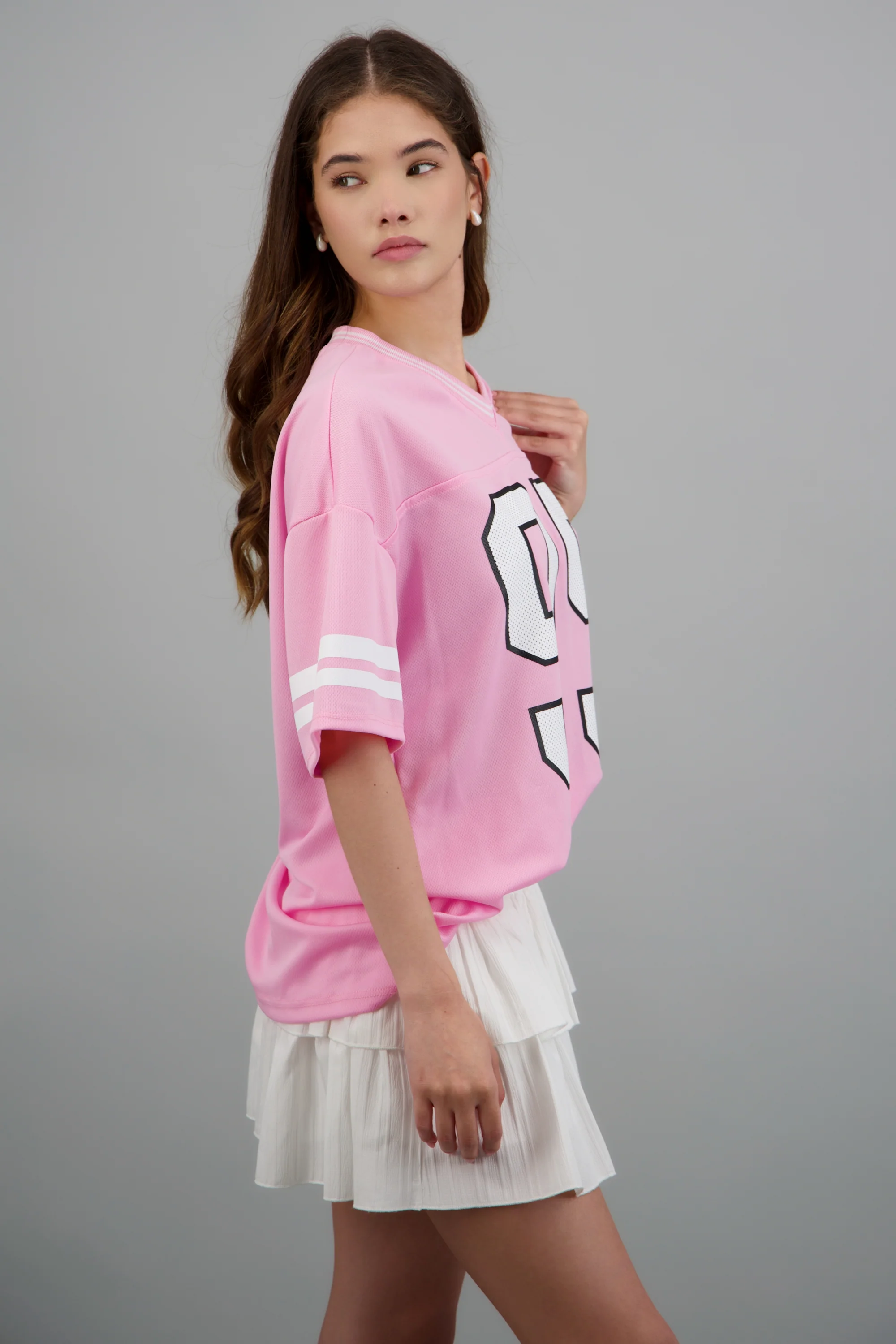 Playera deportiva estampado numeros - Image 3