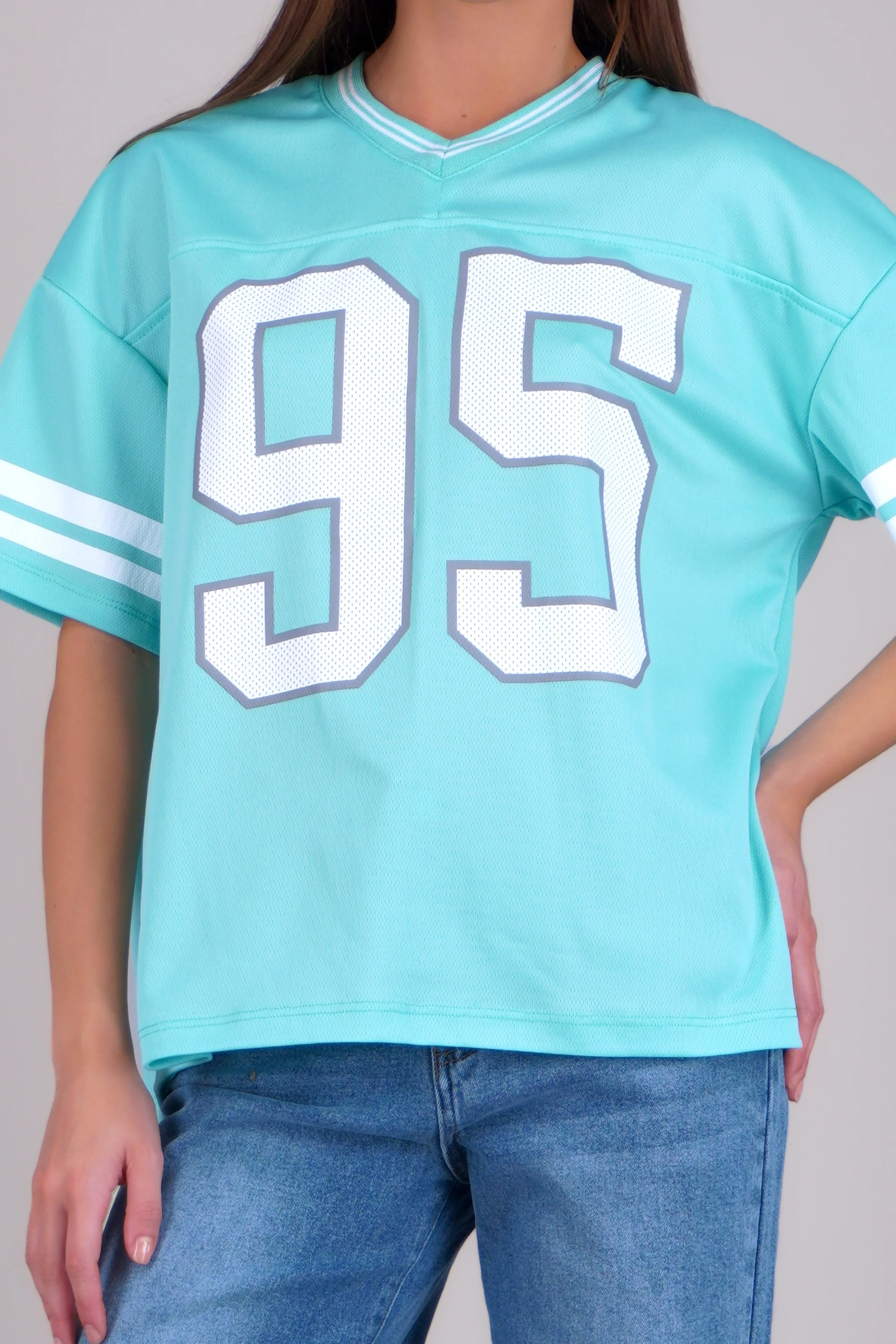 Playera deportiva estampado numeros - Image 5