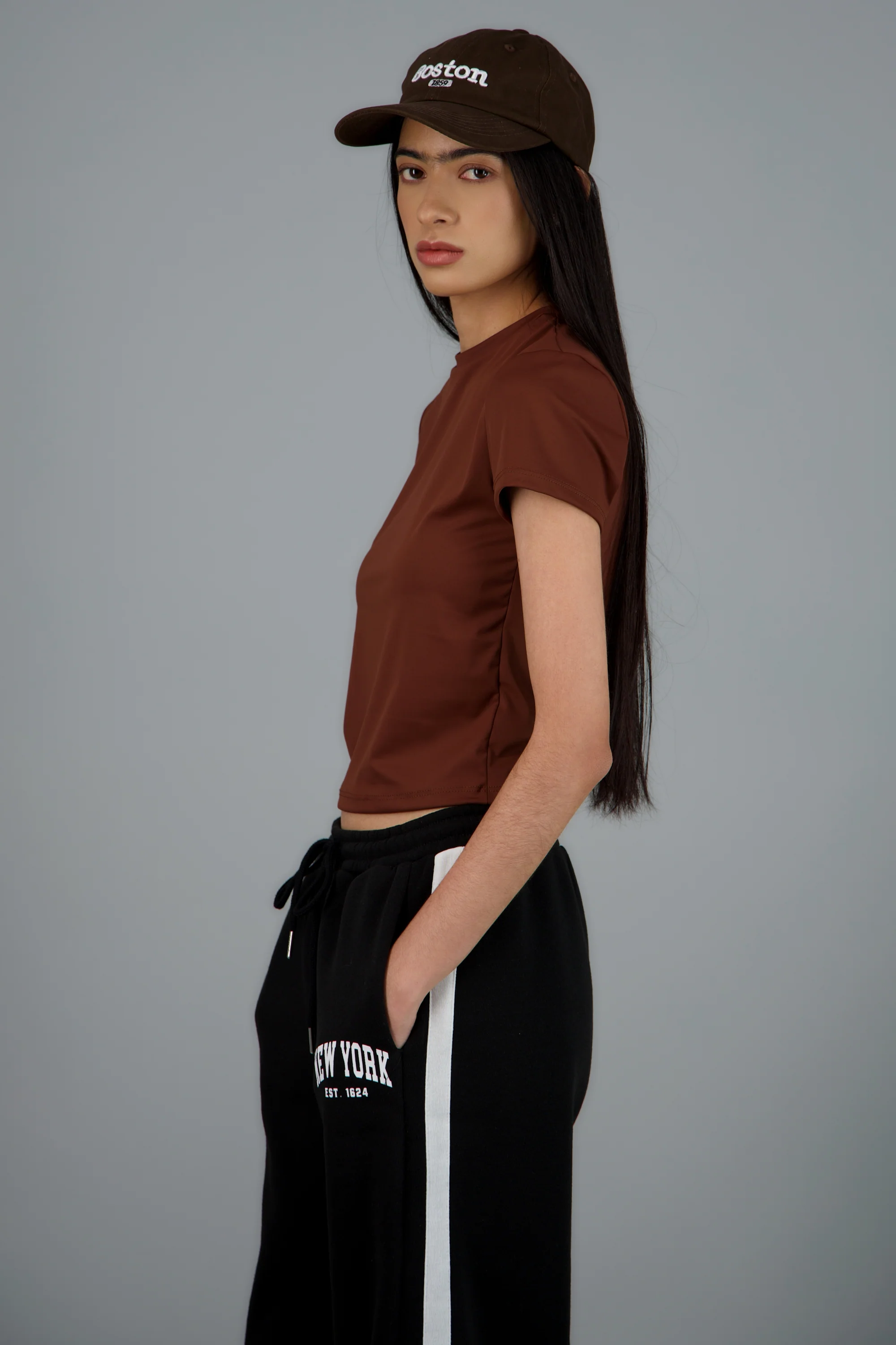 Playera deportiva manga corta lisa - Image 3