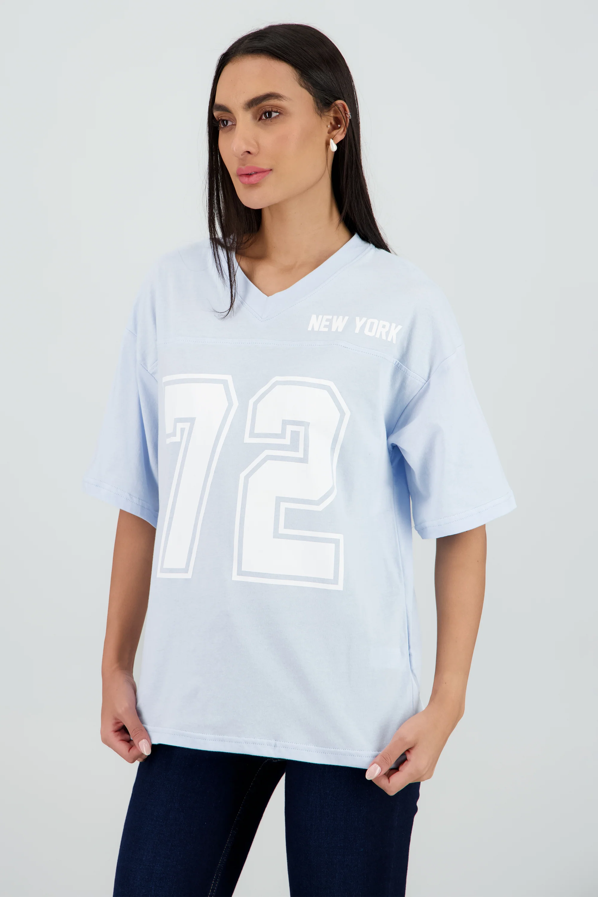 Playera estampado numeros nueva york - Image 3