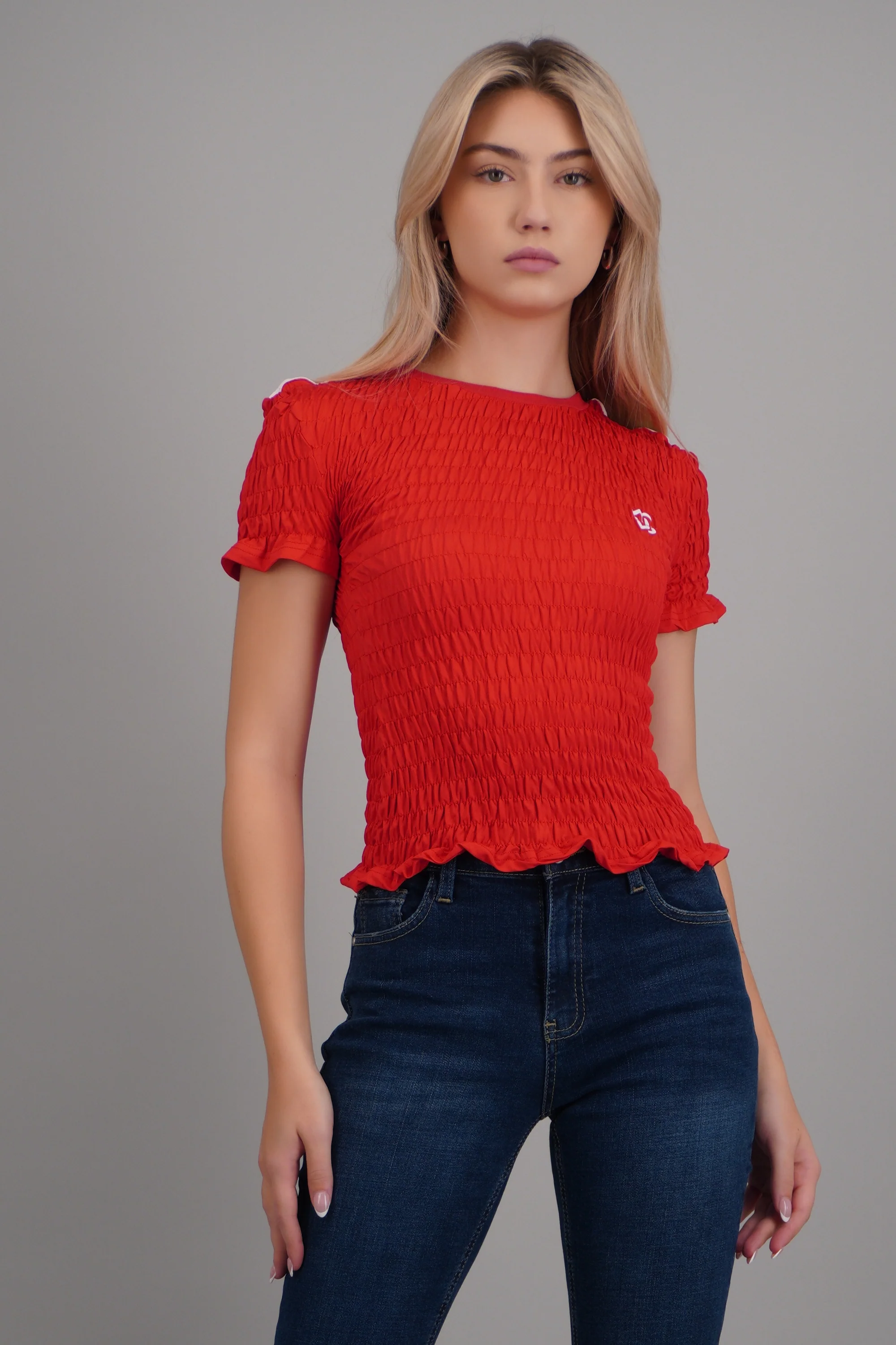 Playera full smock