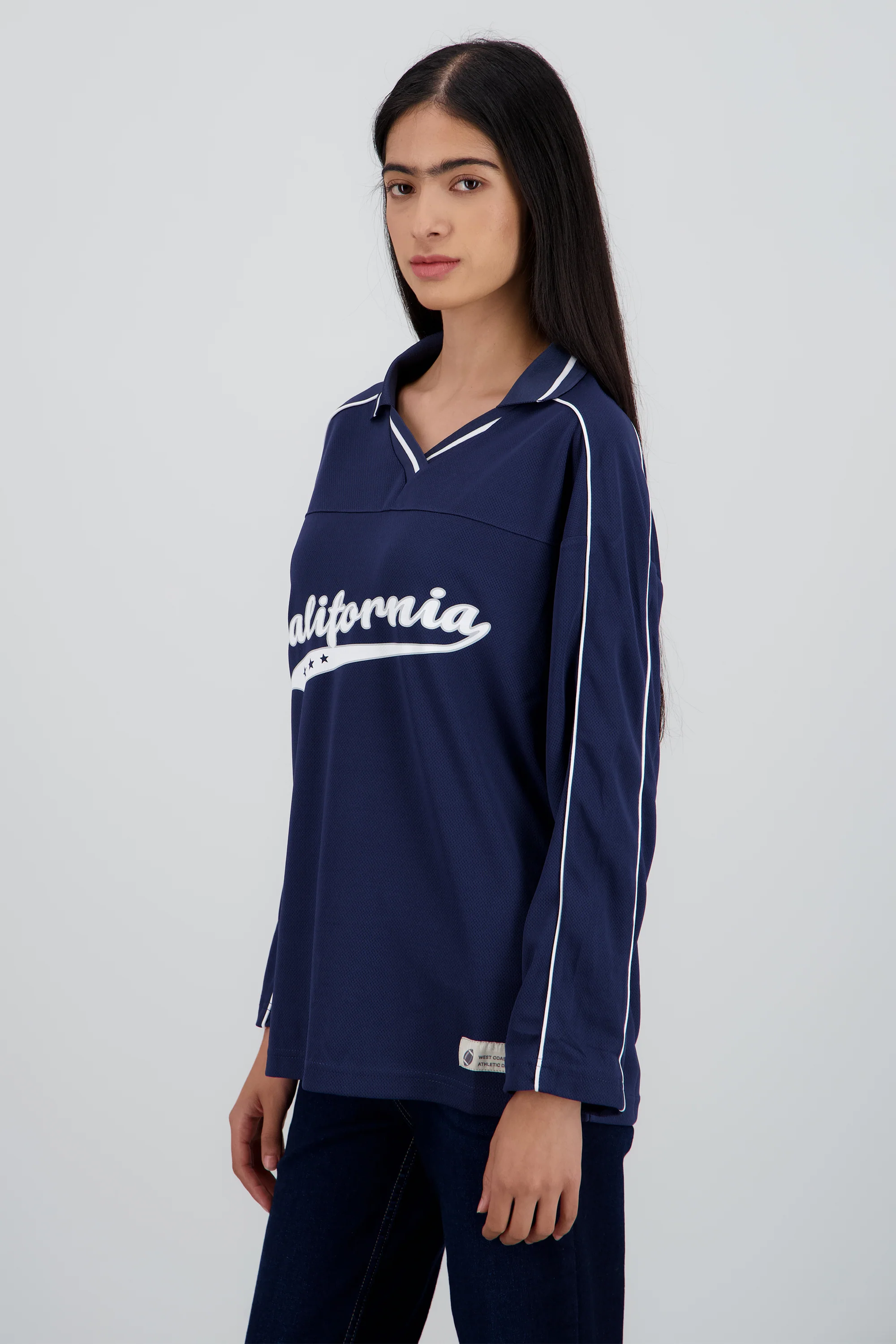 Playera tipo jersey California manga larga - Image 3