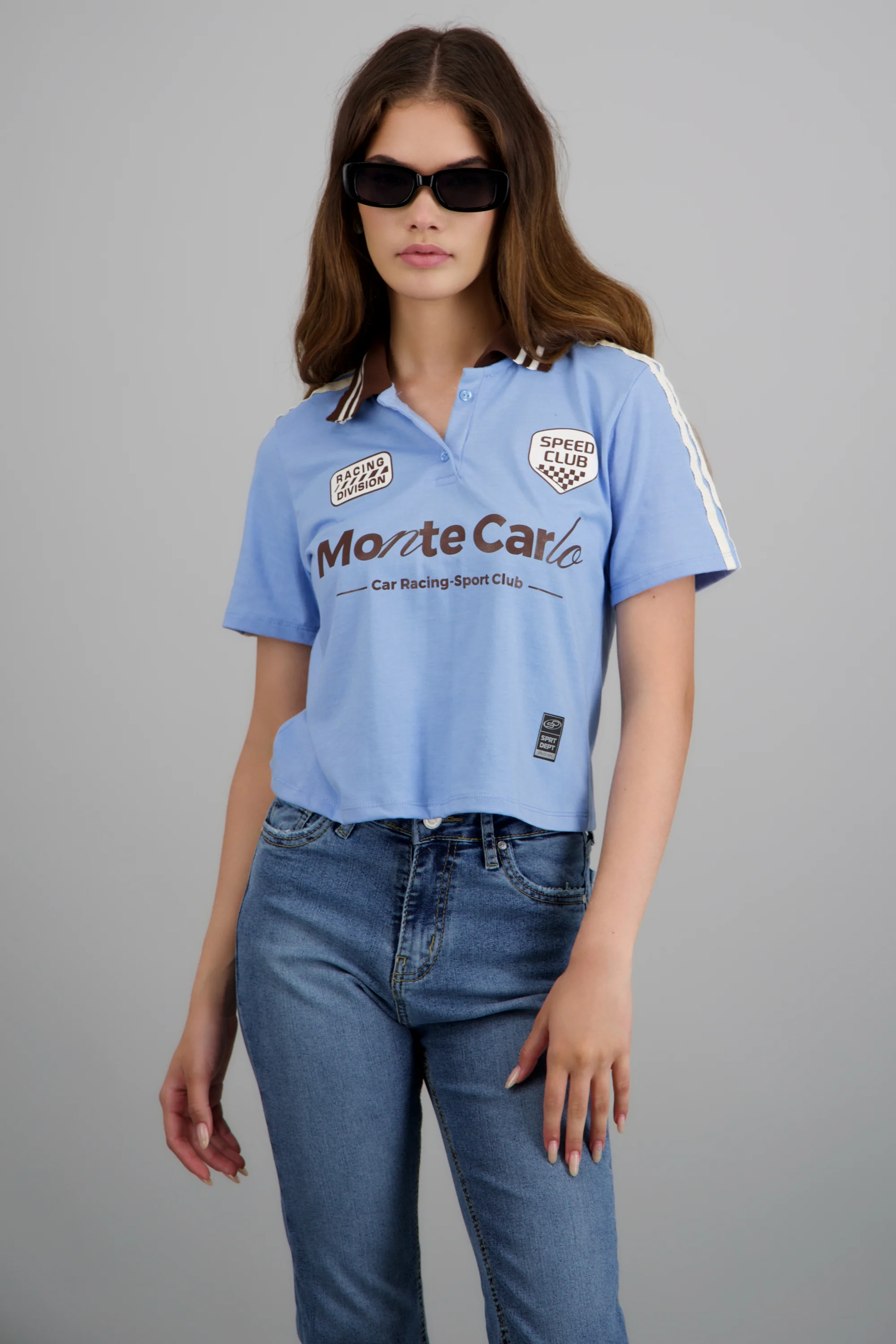 Playera tipo polo monte carlo