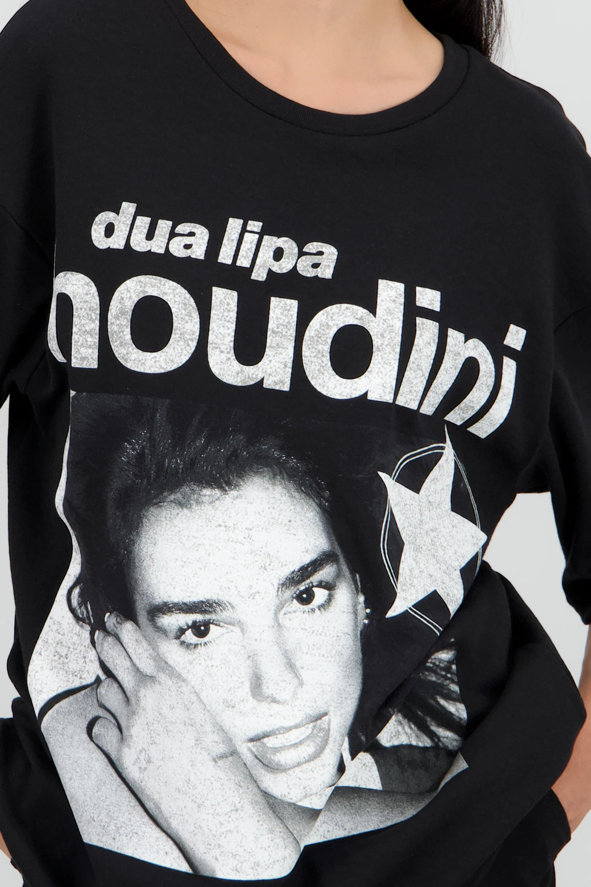 Playera oversized Dua Lipa houdini - Image 6