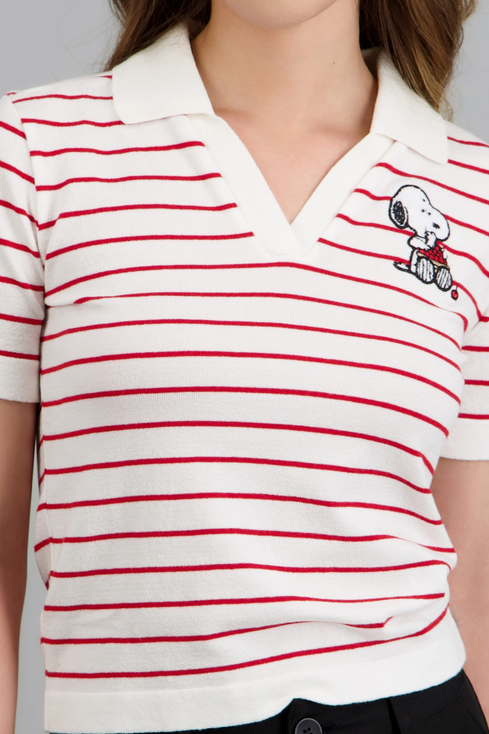 Polo rayas tejido snoopy - Image 5