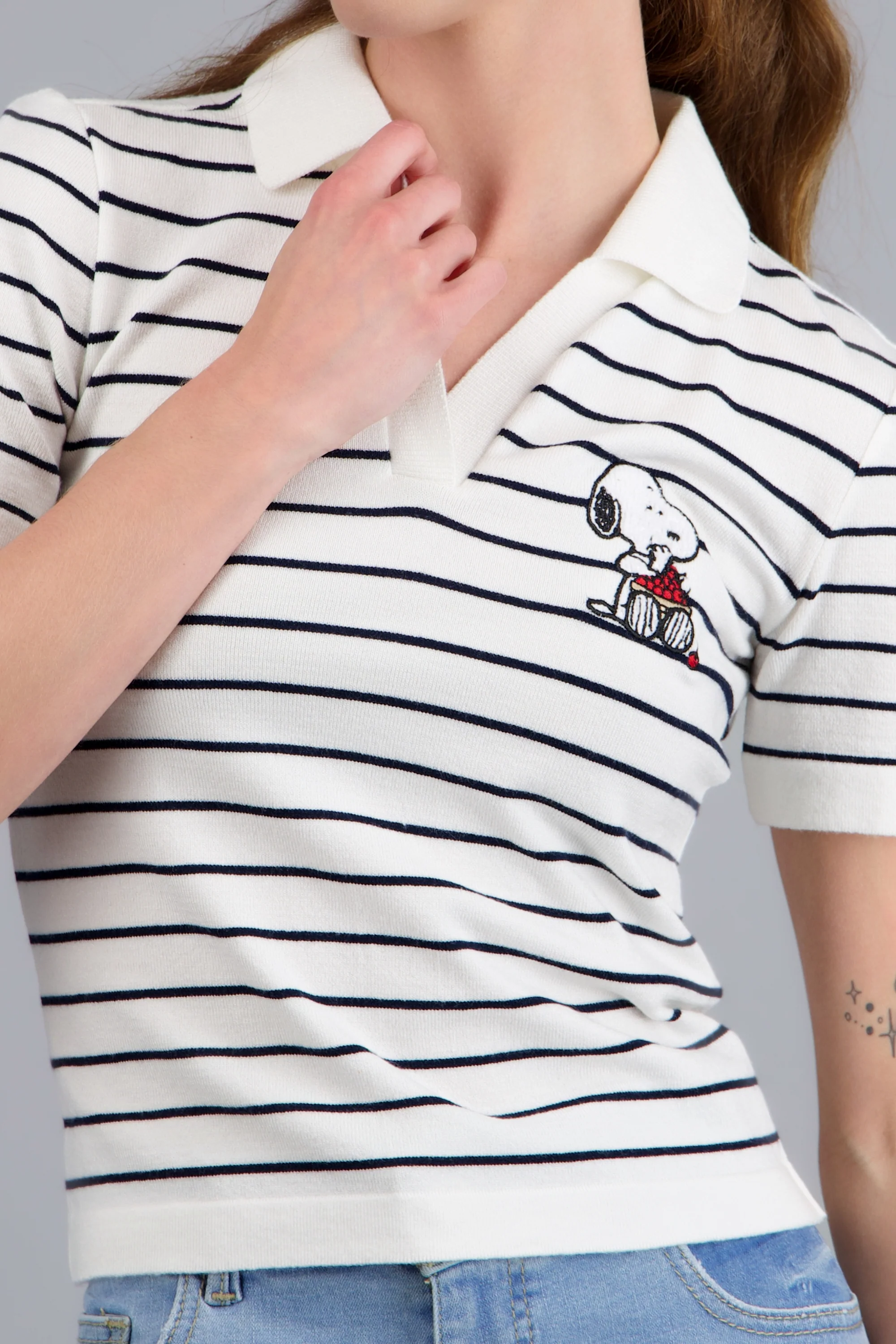 Polo rayas tejido snoopy - Image 6