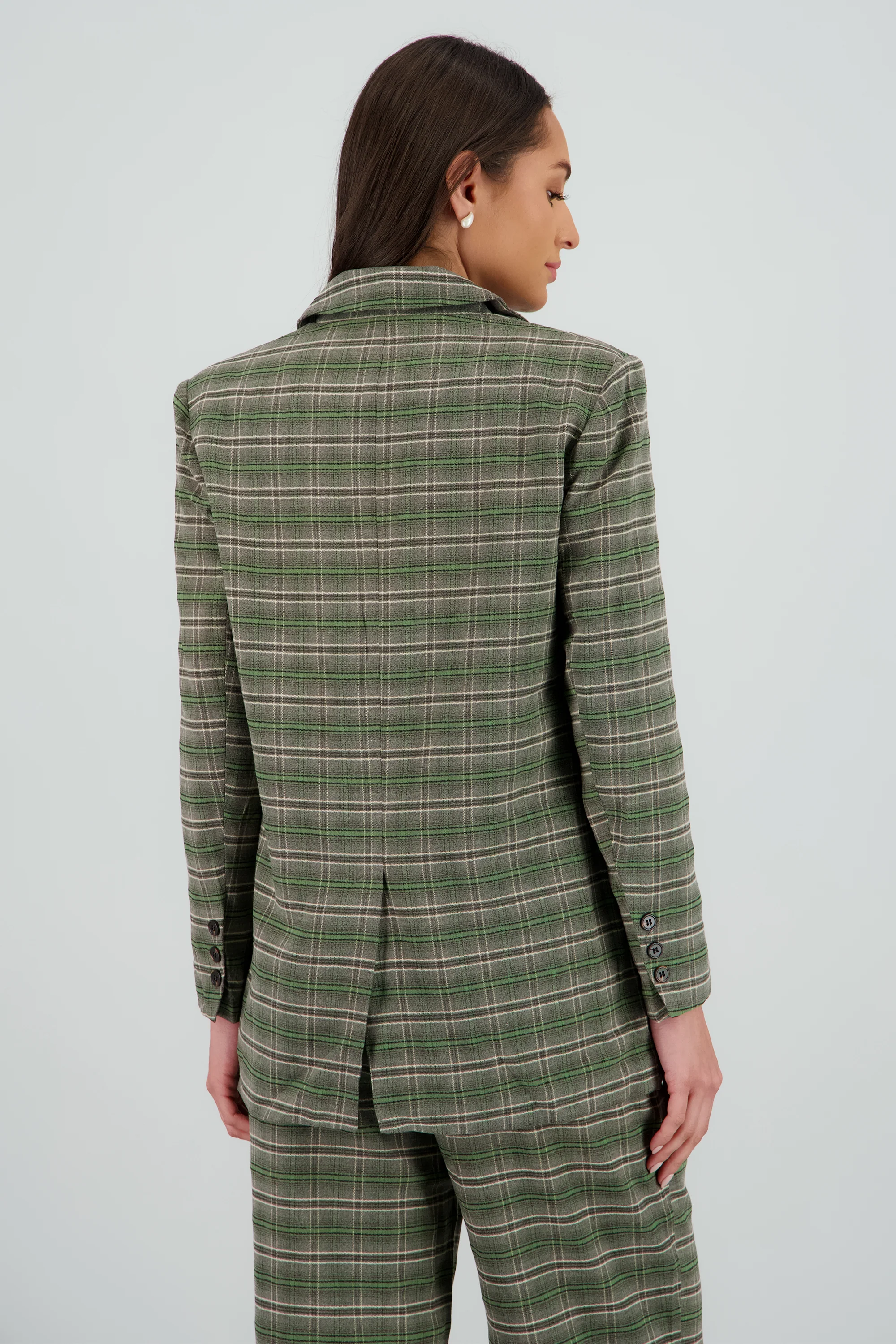 Saco oversized cuadros - Image 4