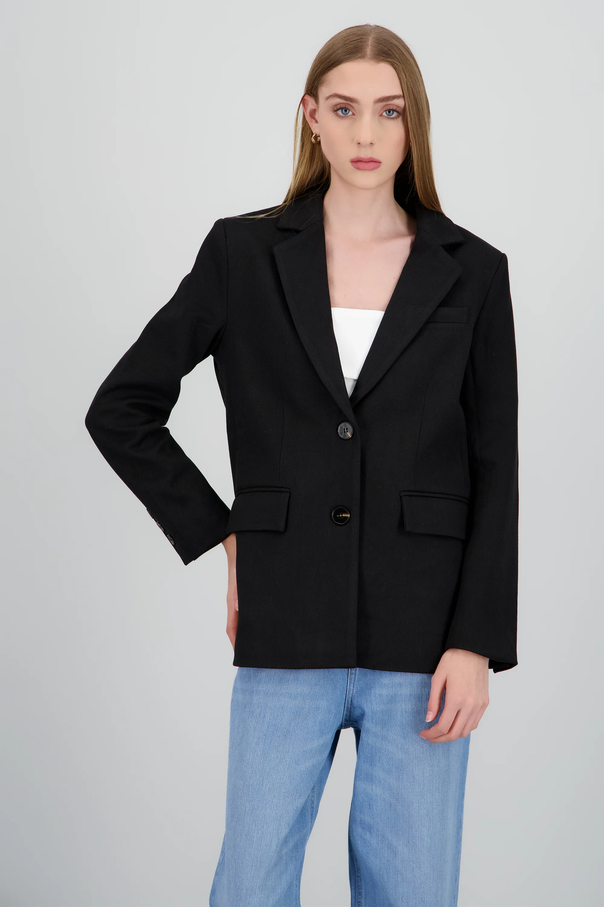 Saco oversized detalle textura - Image 2