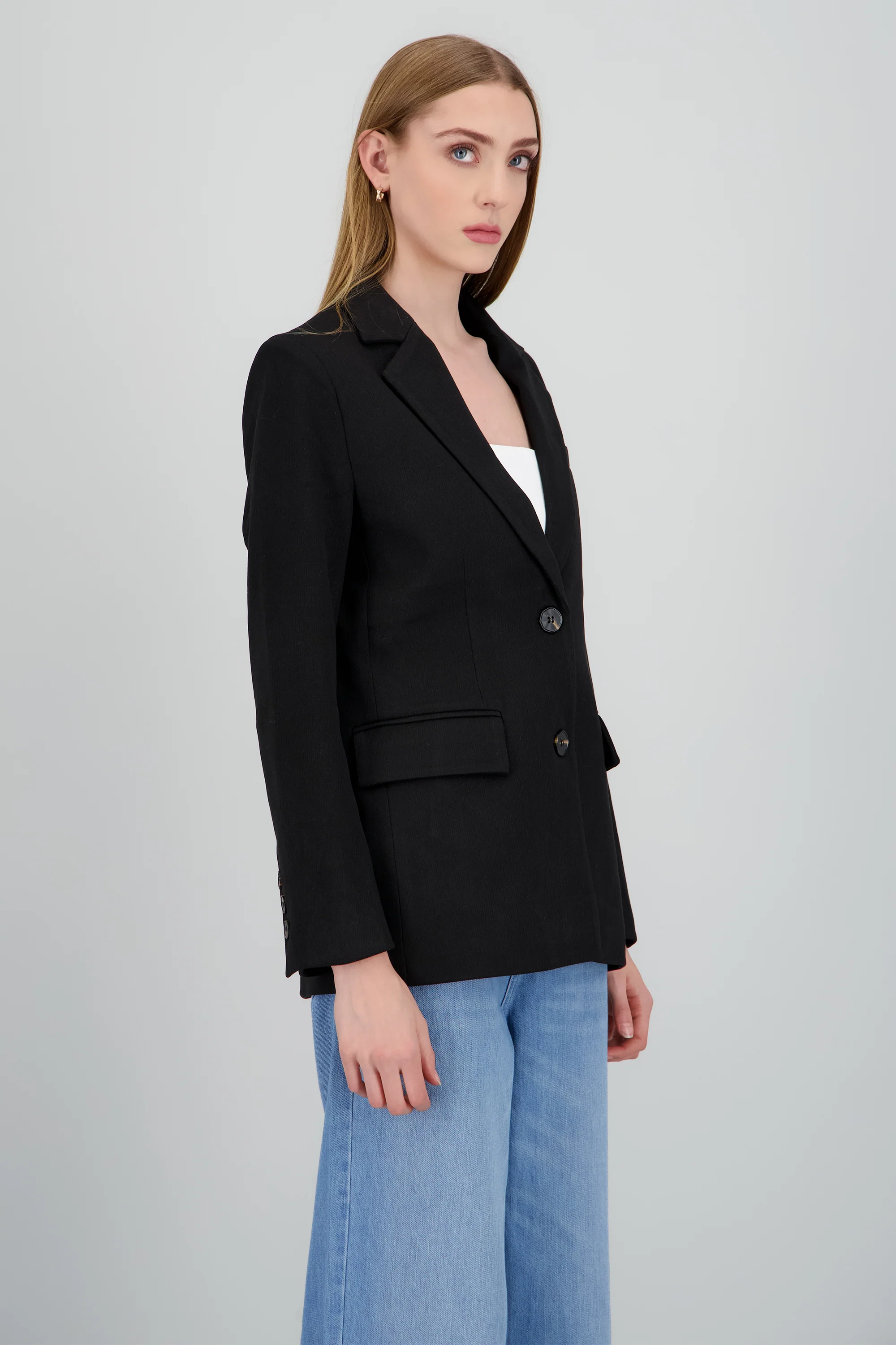 Saco oversized detalle textura - Image 3