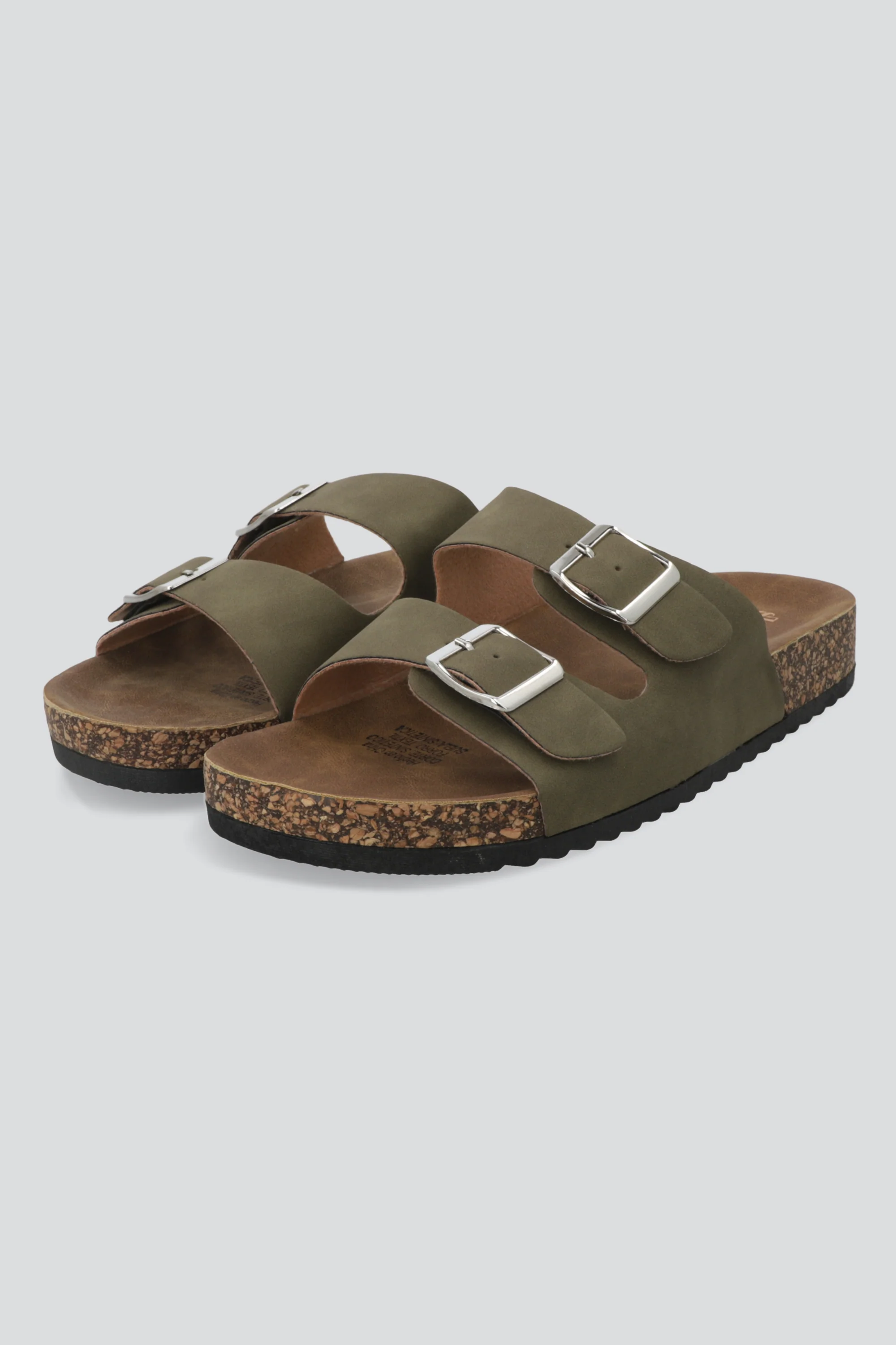 Sandalias 2 Hebillas Efecto Corcho - Image 3