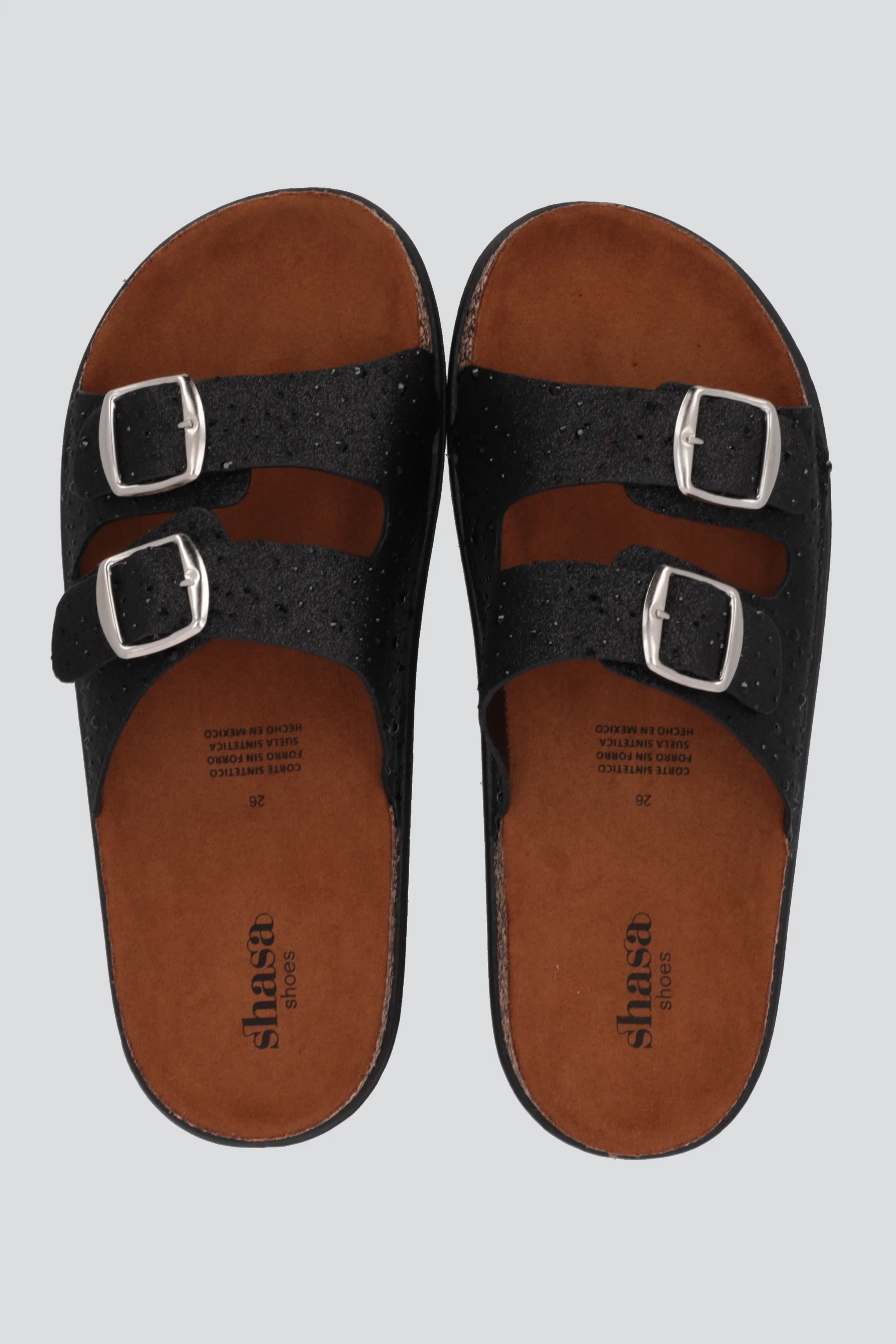 Sandalias dos tiras glitter - Image 4