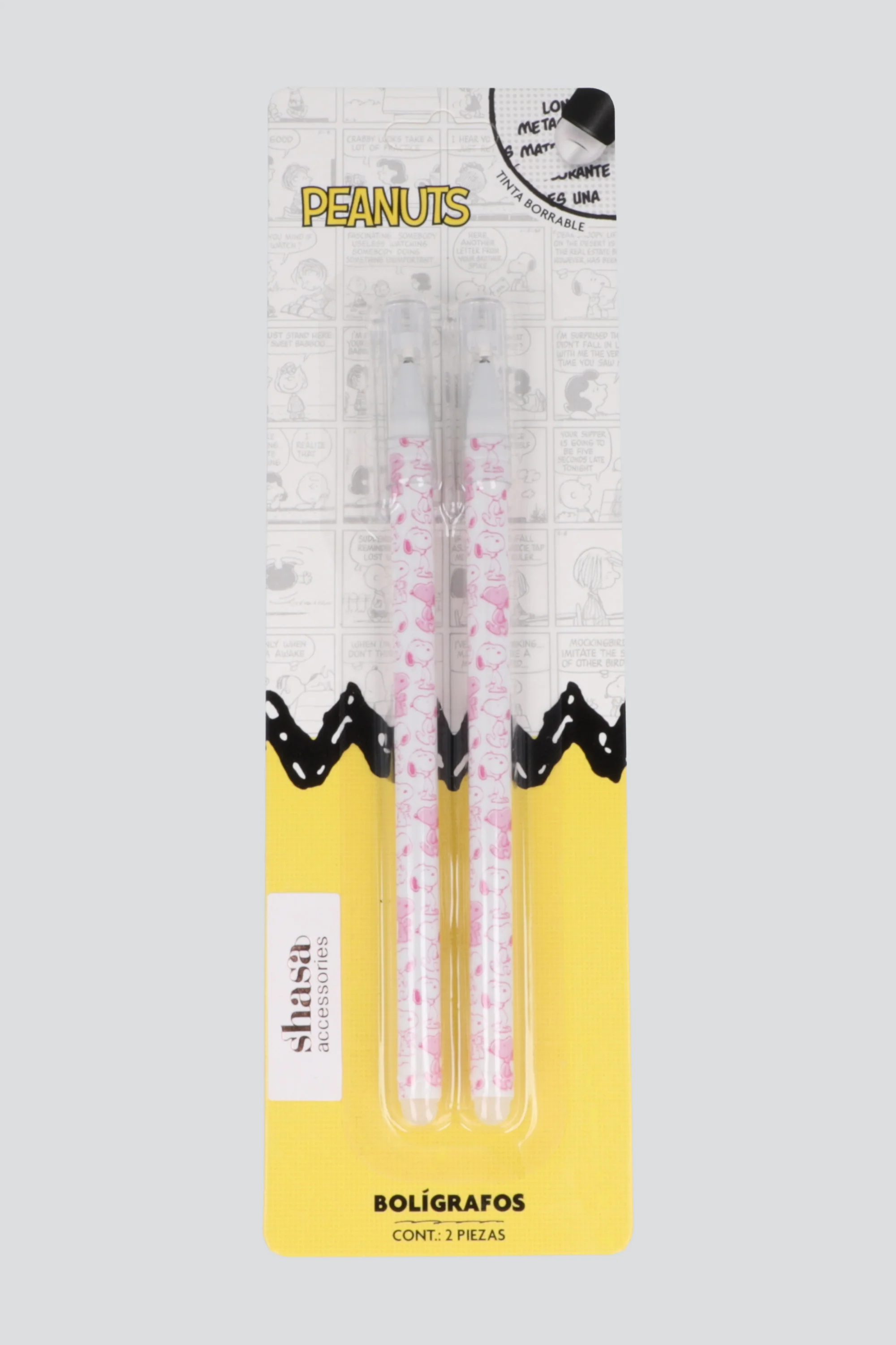 Set boligrafo borrable Snoopy