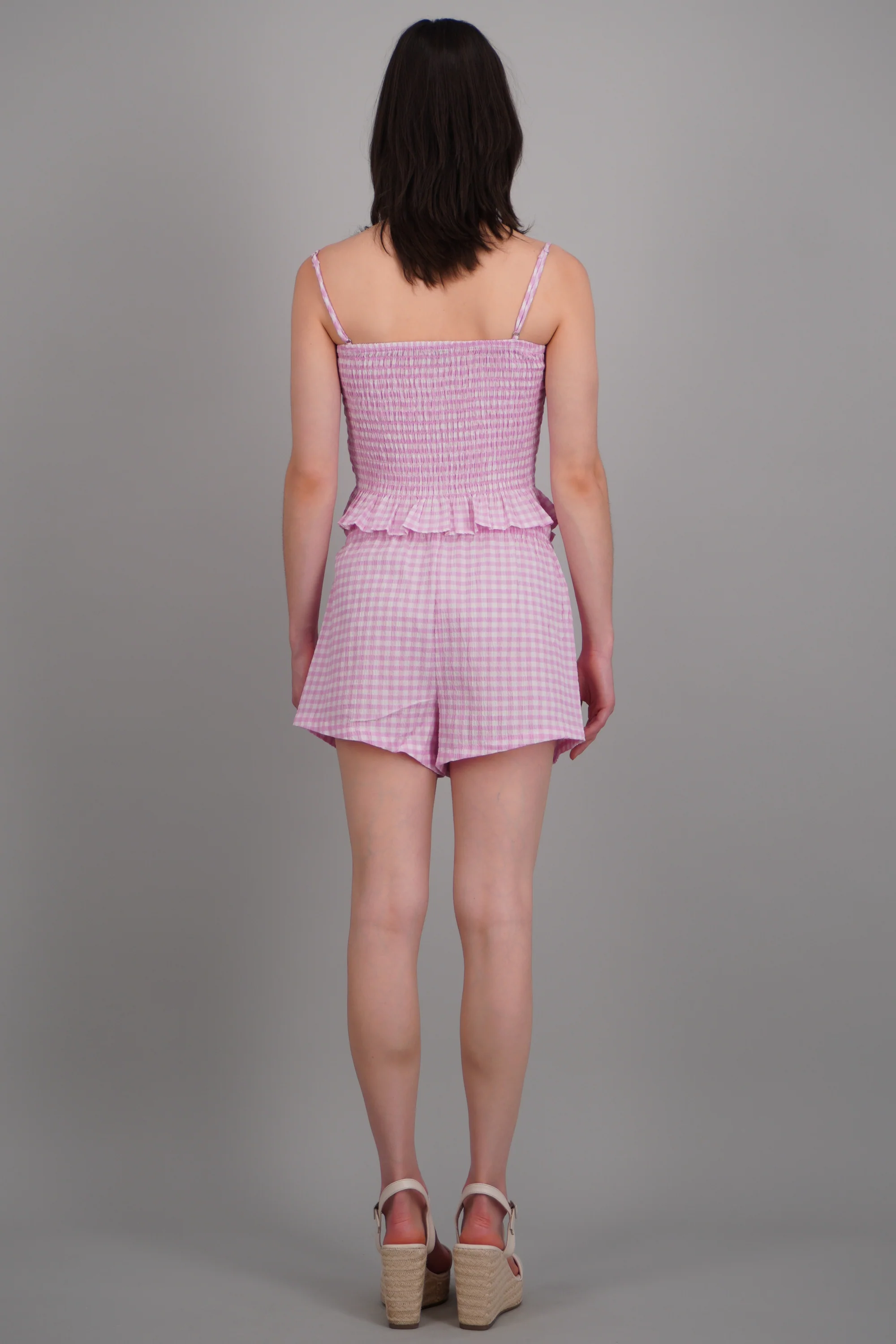 Shorts detalle moño ginham - Image 4