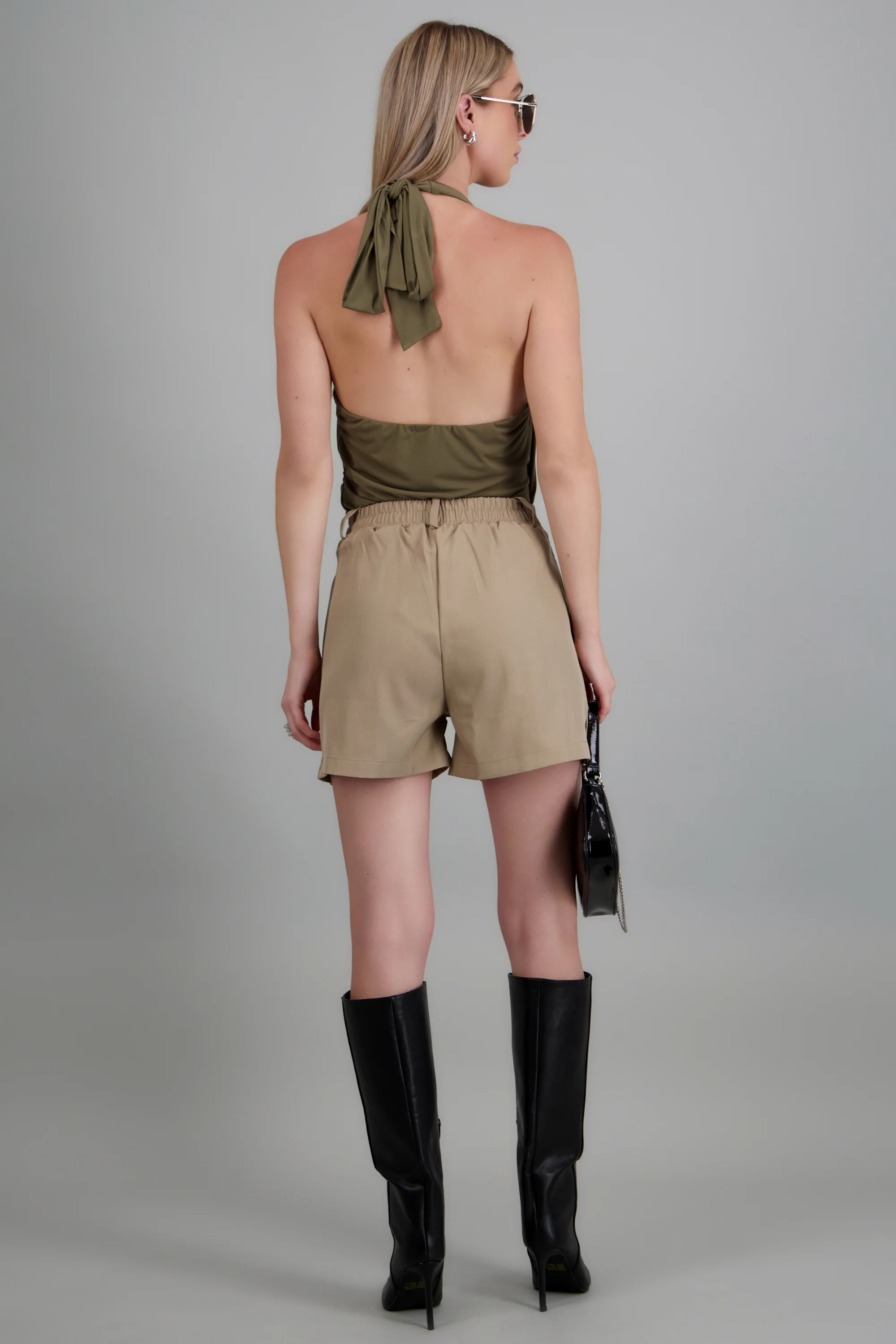 Shorts formales tiro alto - Image 4