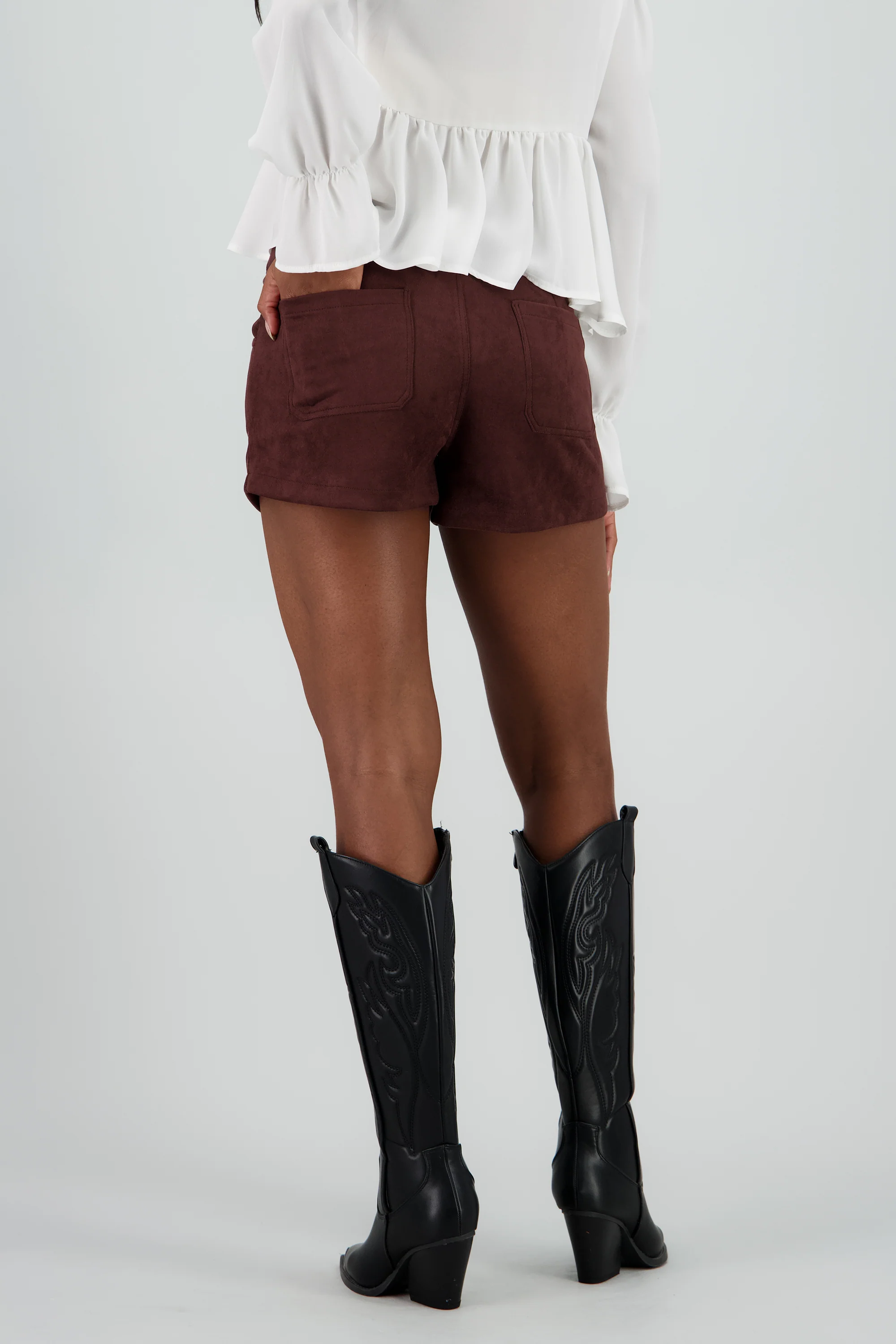 Shorts suede - Image 6