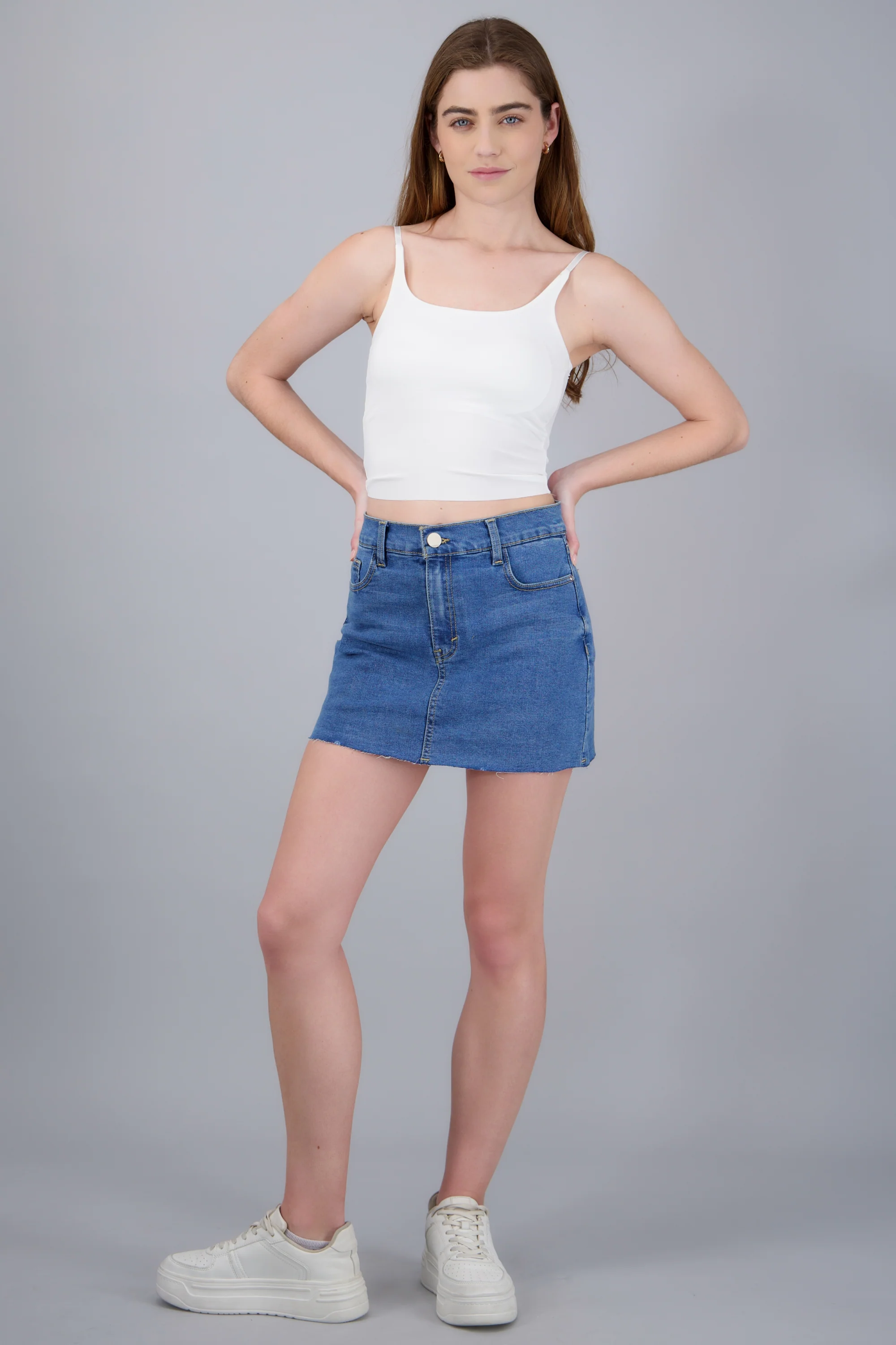 Skort denim desgaste - Image 3