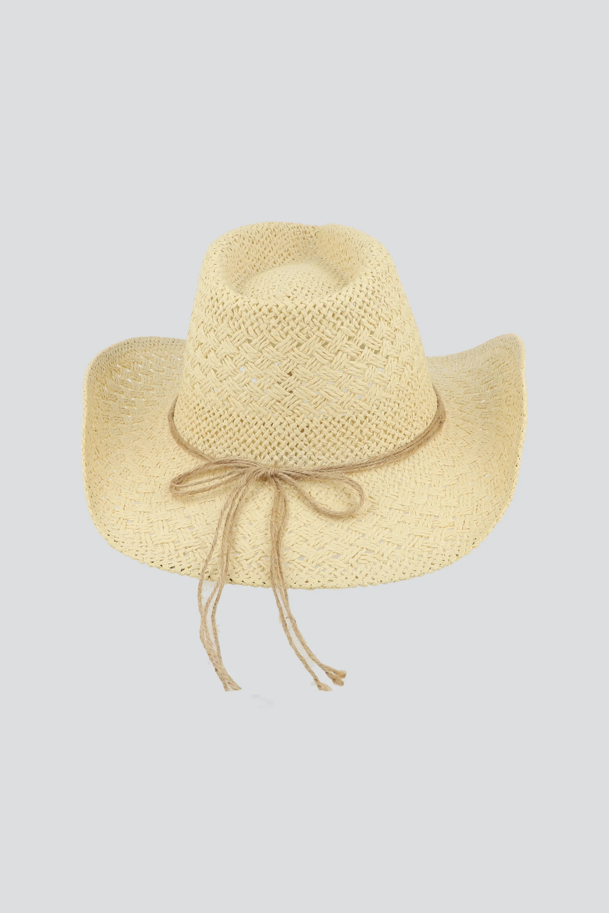 Sombrero calado conchas turquesas - Image 2