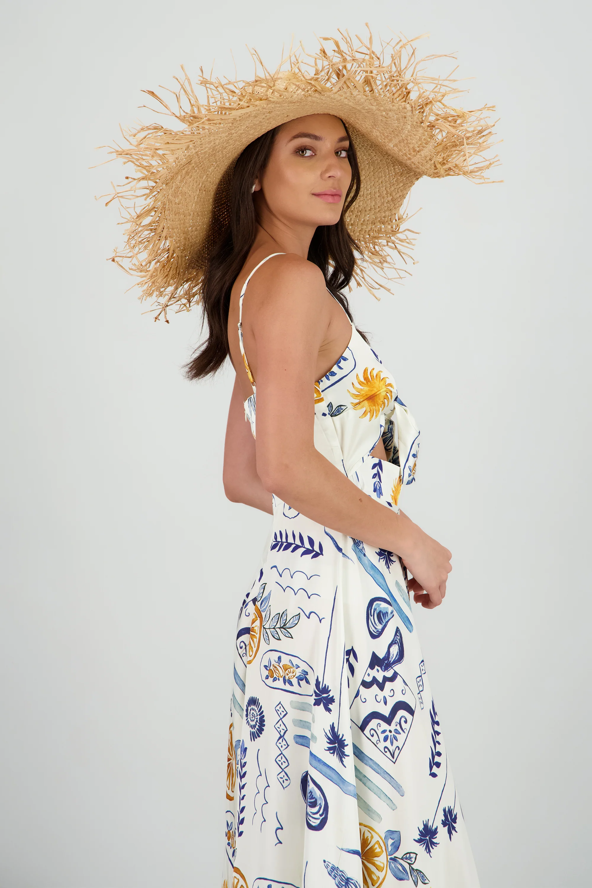 Sombrero floopy flecos - Image 3