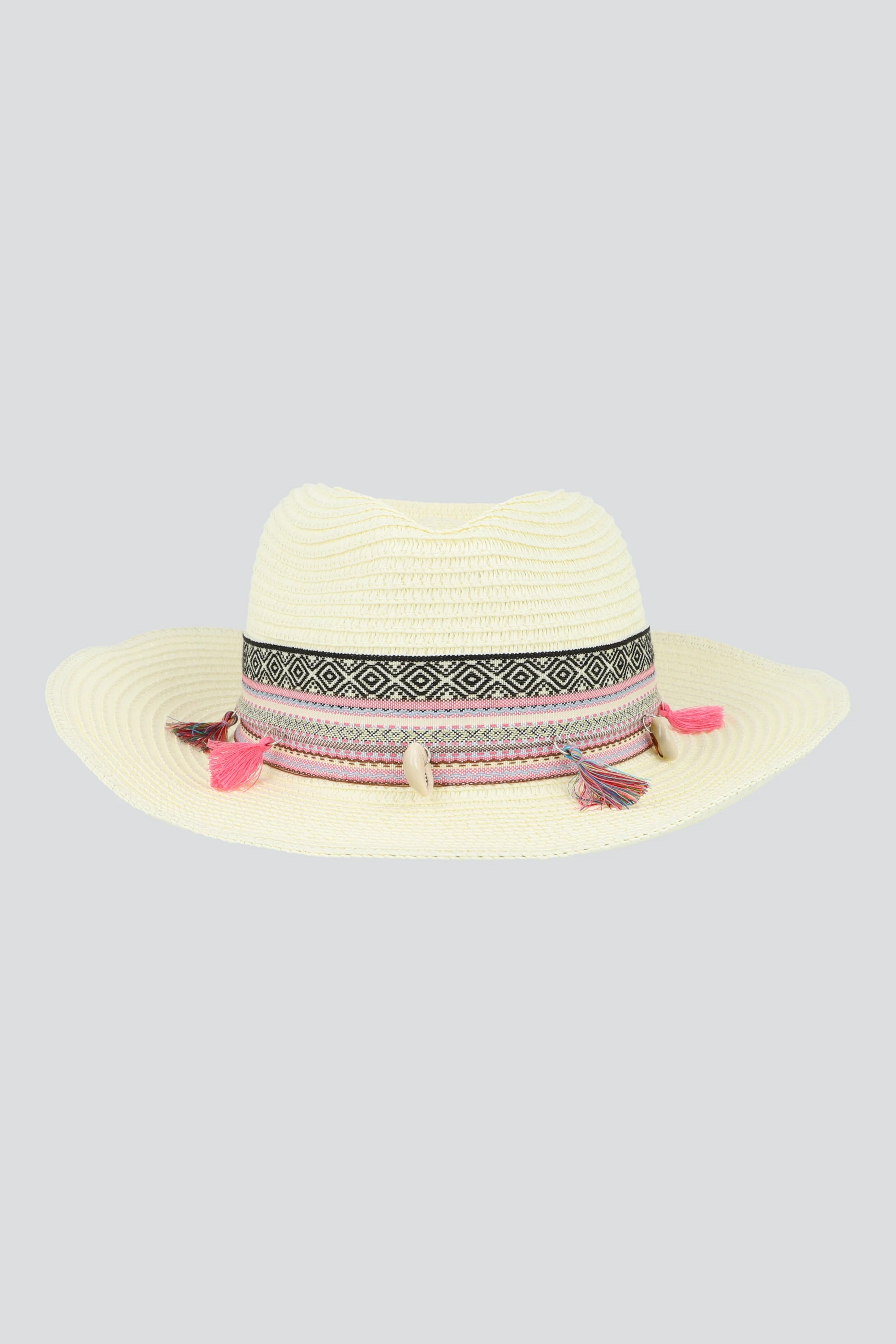 Sombrero panama cinturon boho