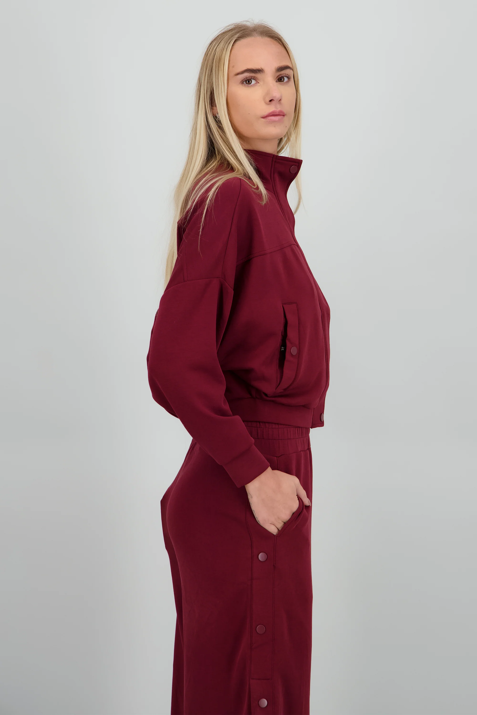 Sudadera con cierre y botones - Image 2