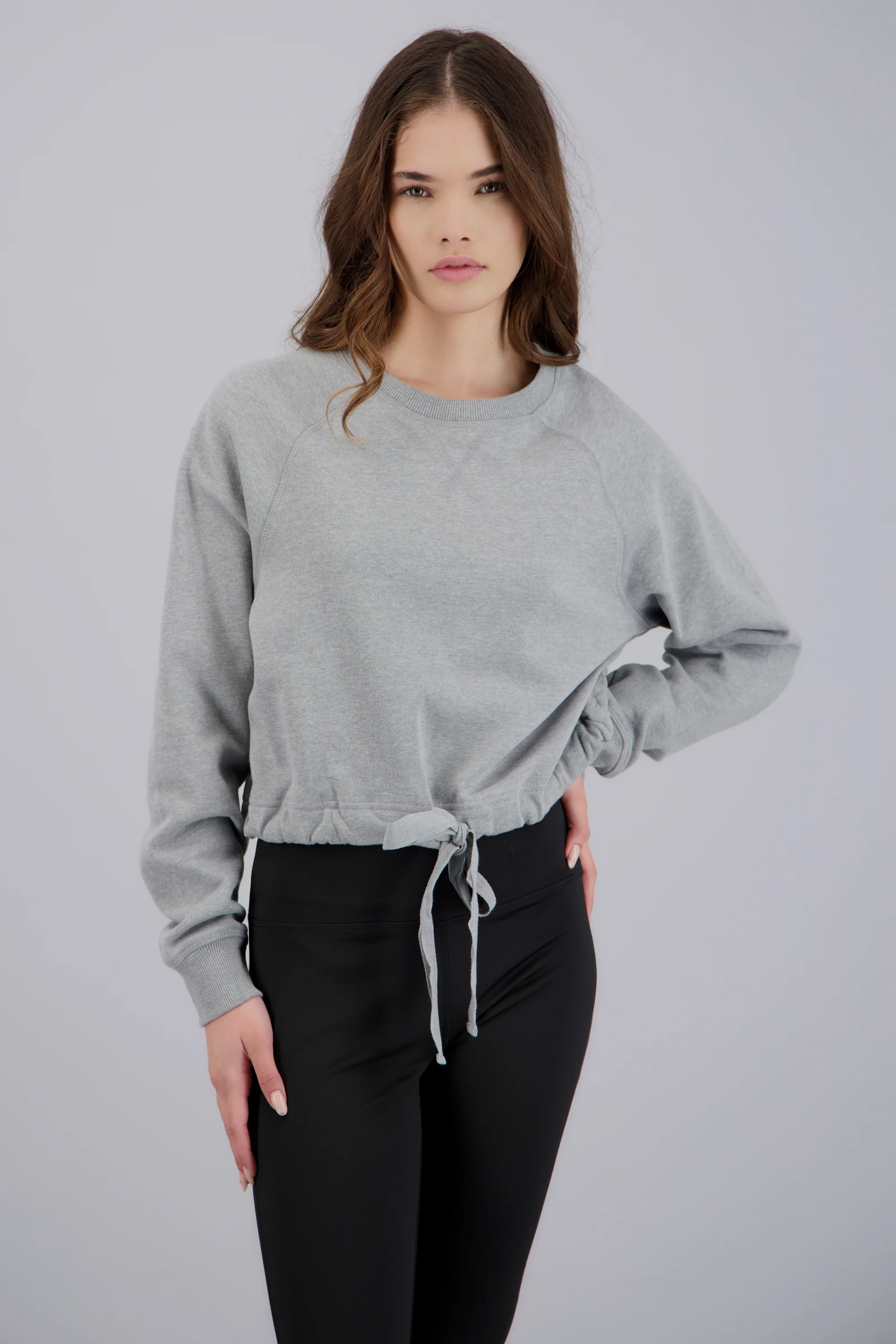 sudadera crop jareta ajuste - Image 3
