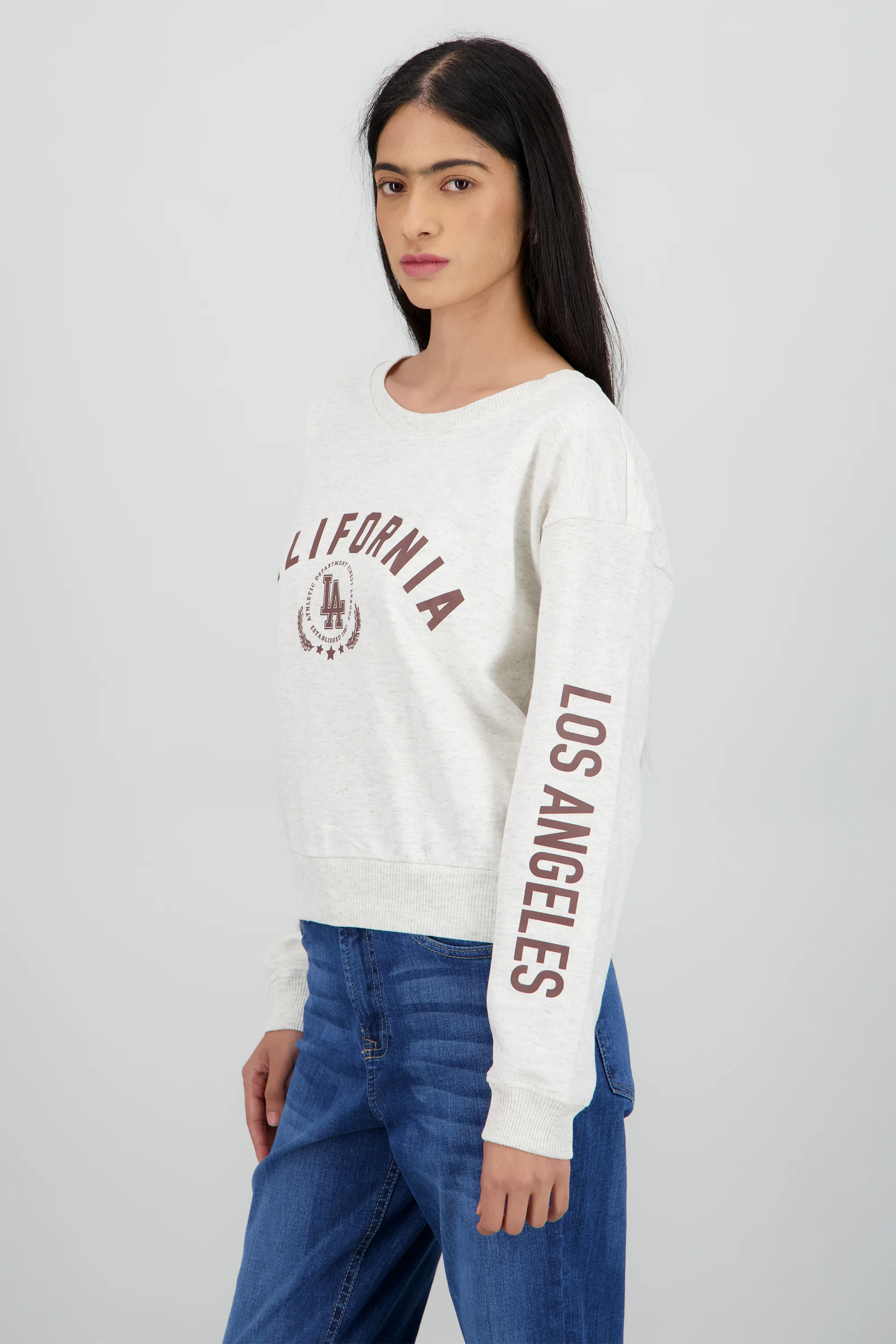 Sudadera estampado conjunto scrunchie - Image 3