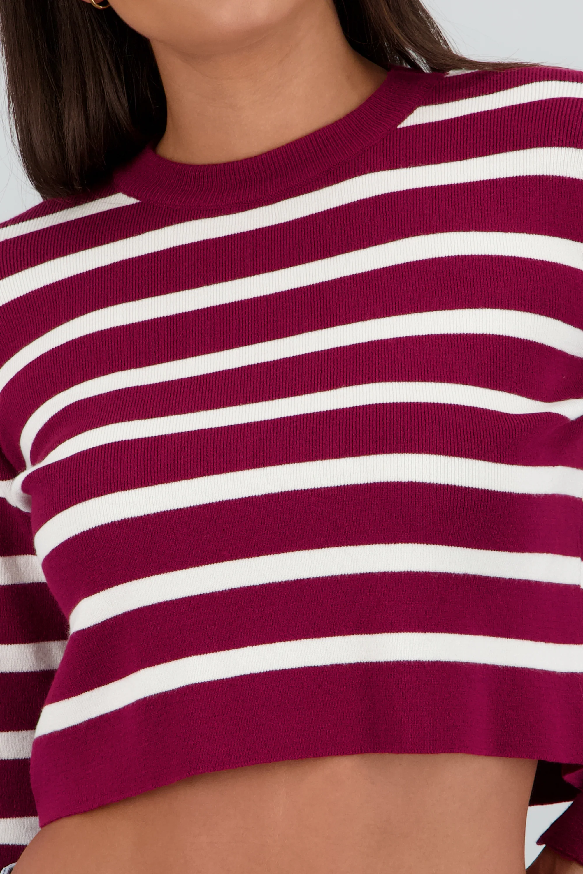 Sueter rayas crop - Image 5