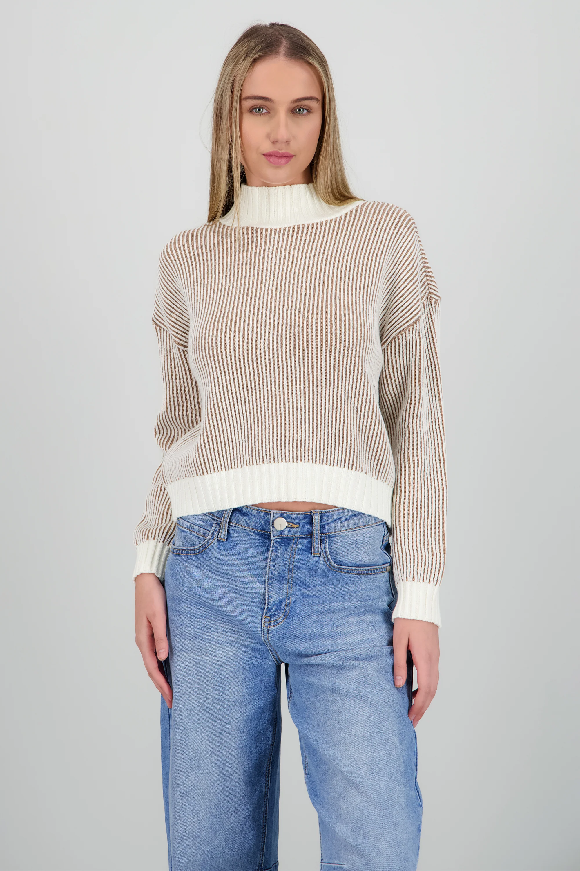 sueter ribbed rayas - Image 2