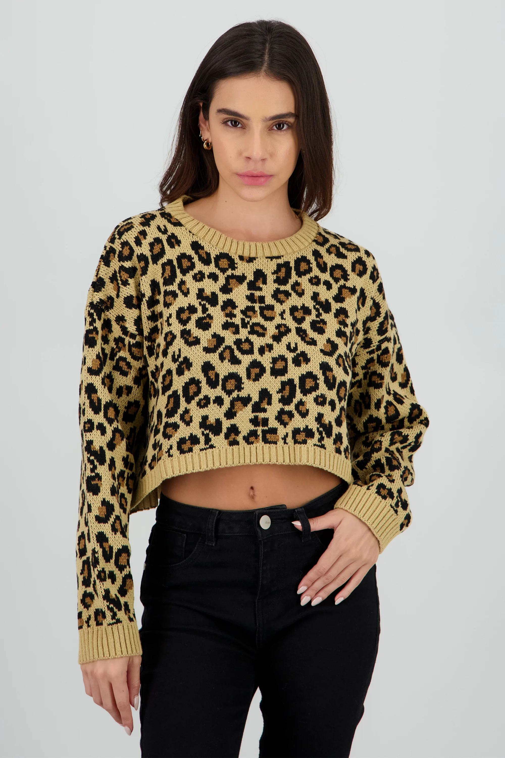 Sueter tejido animal print - Image 2