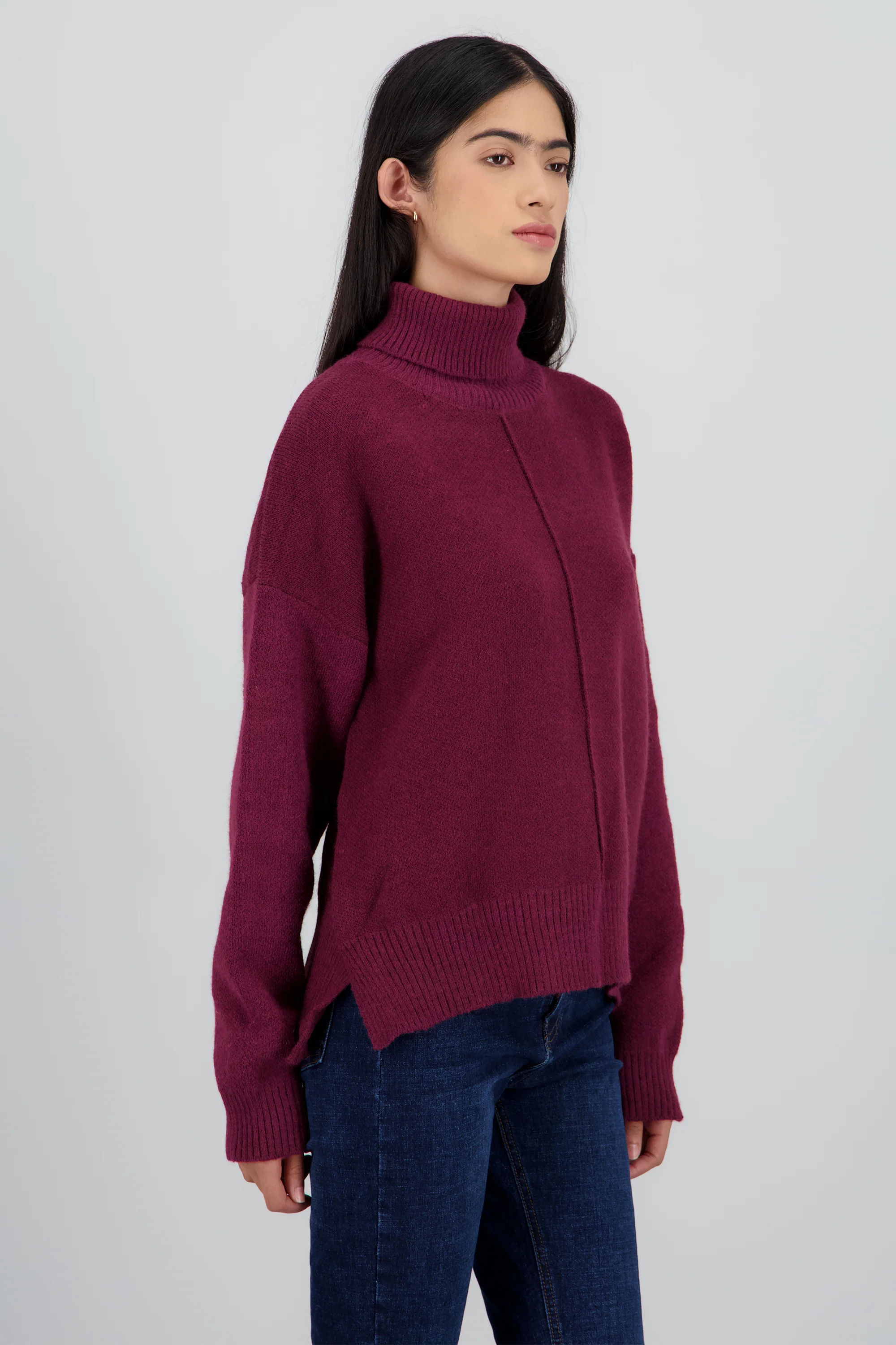 Sueter tejido cuello alto - Image 3