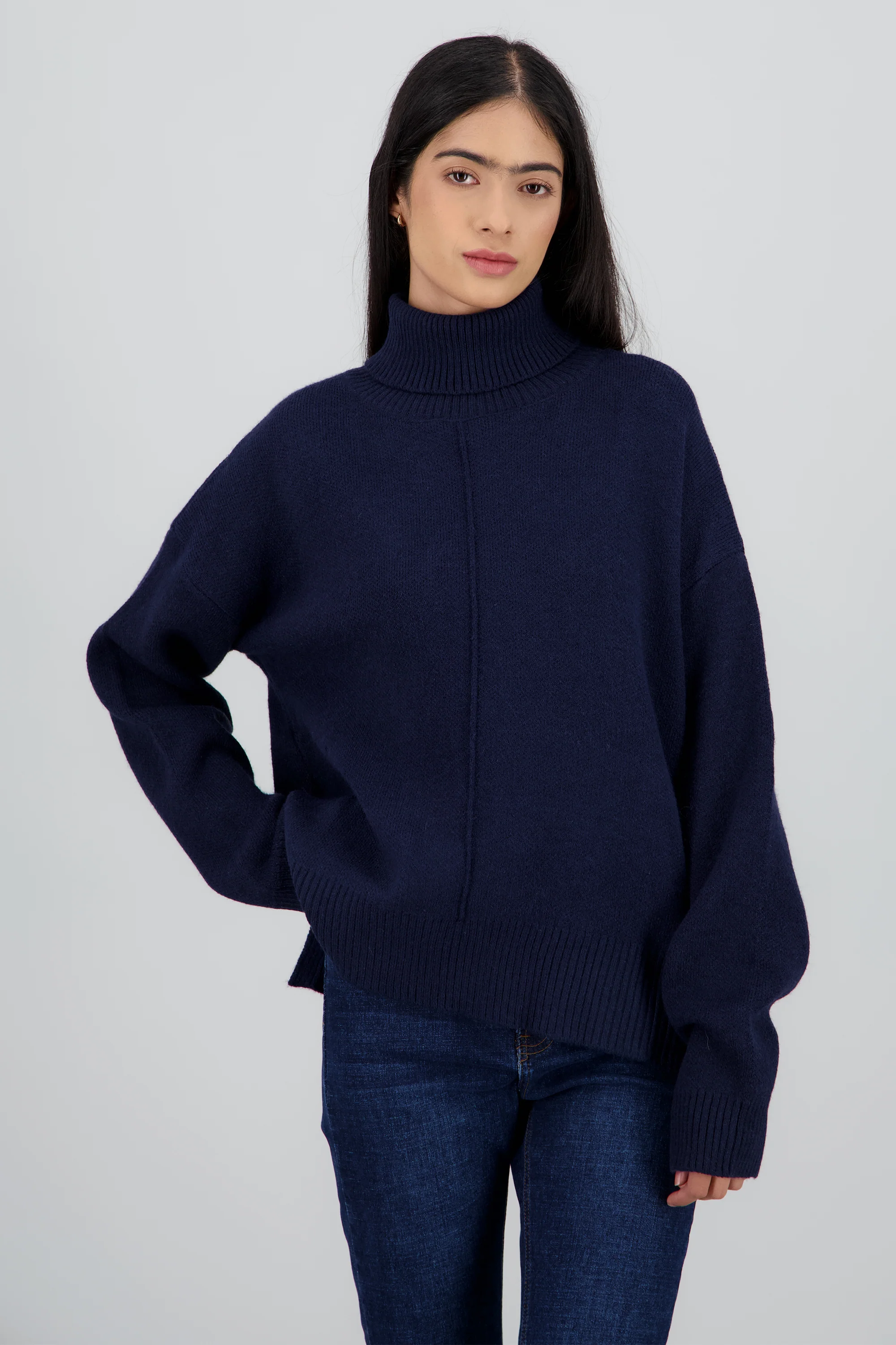 Sueter tejido cuello alto - Image 2