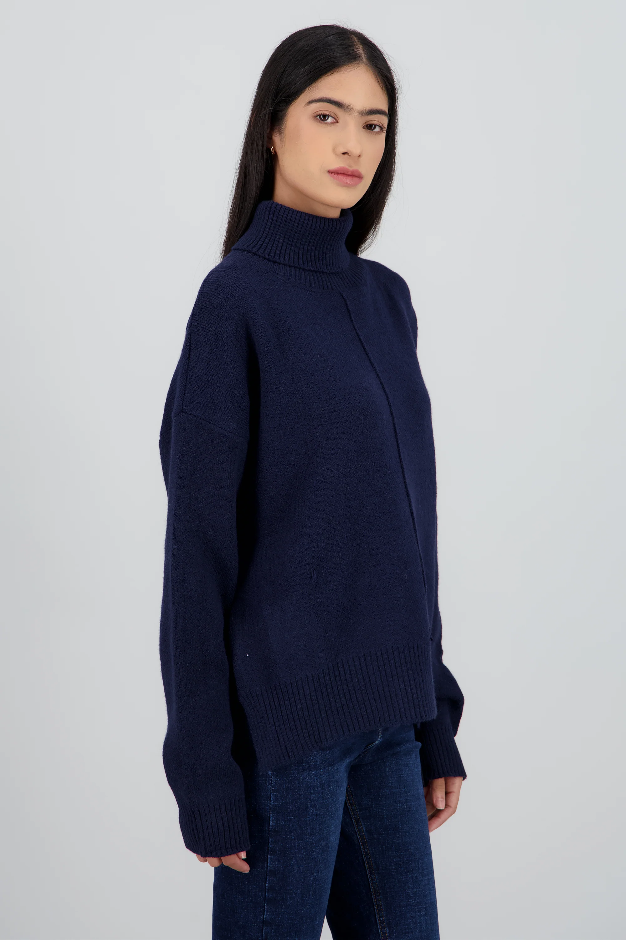 Sueter tejido cuello alto - Image 3