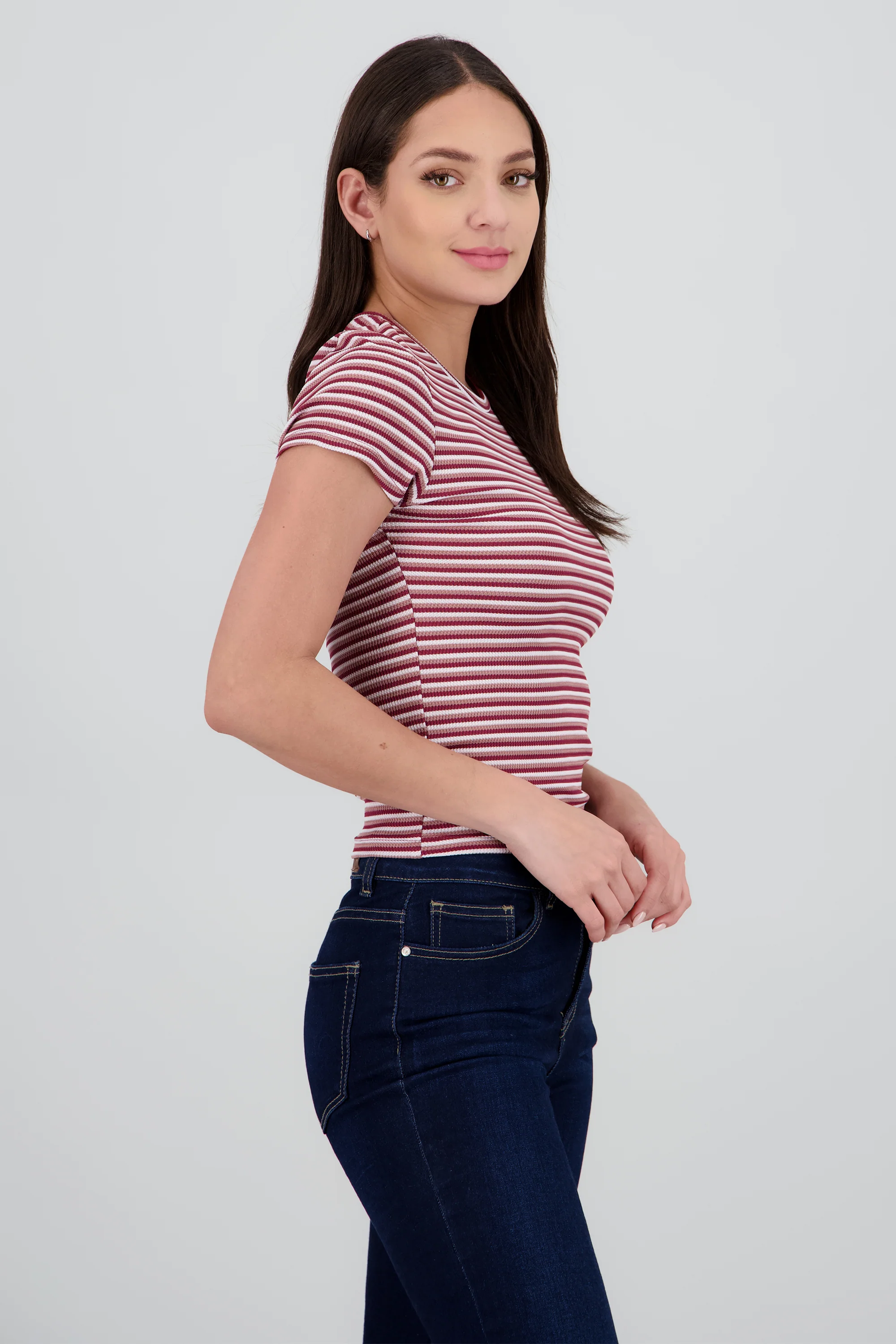 T-shirt crop manga corta - Image 3