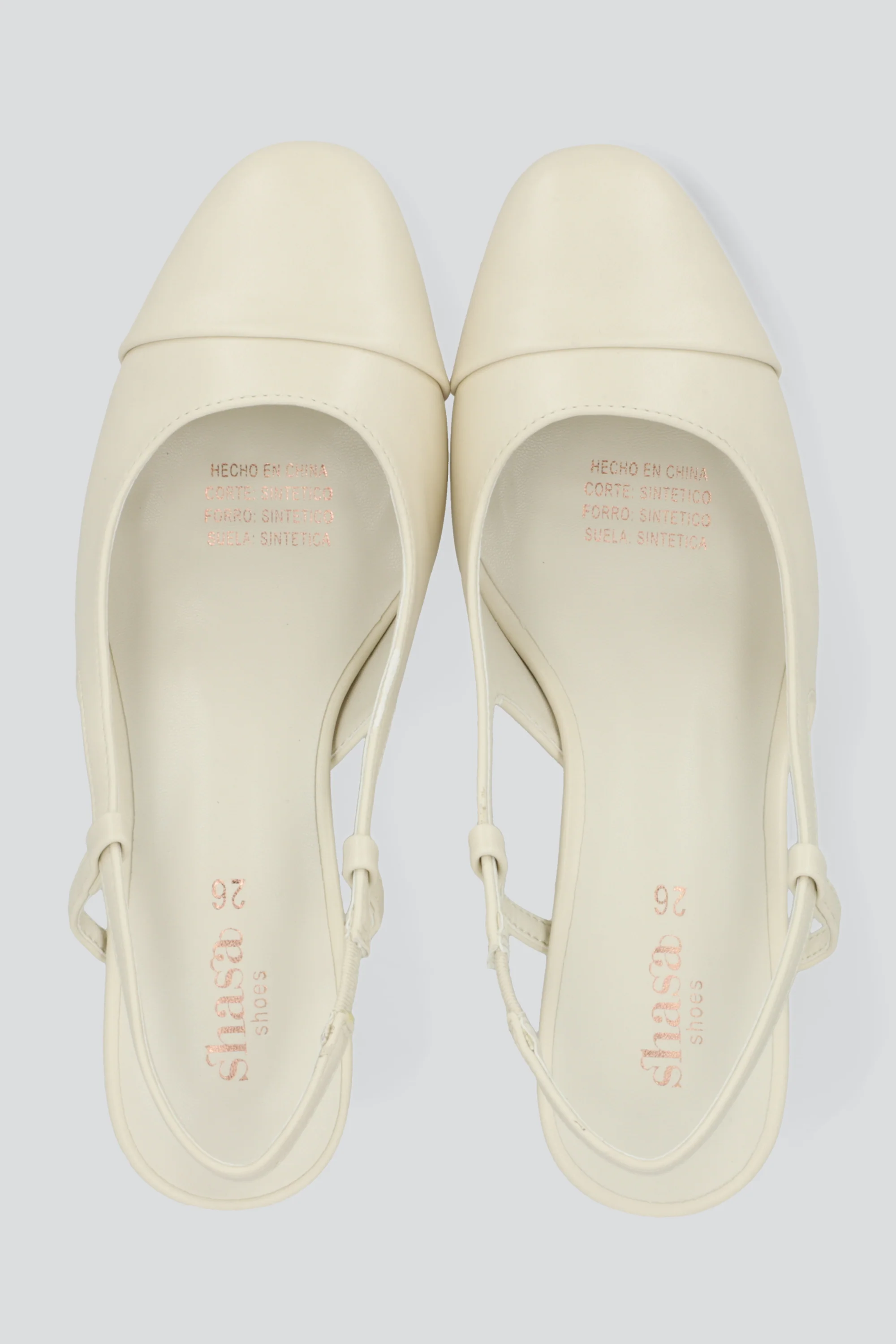 Tacon bloque redondeado slingback - Image 3