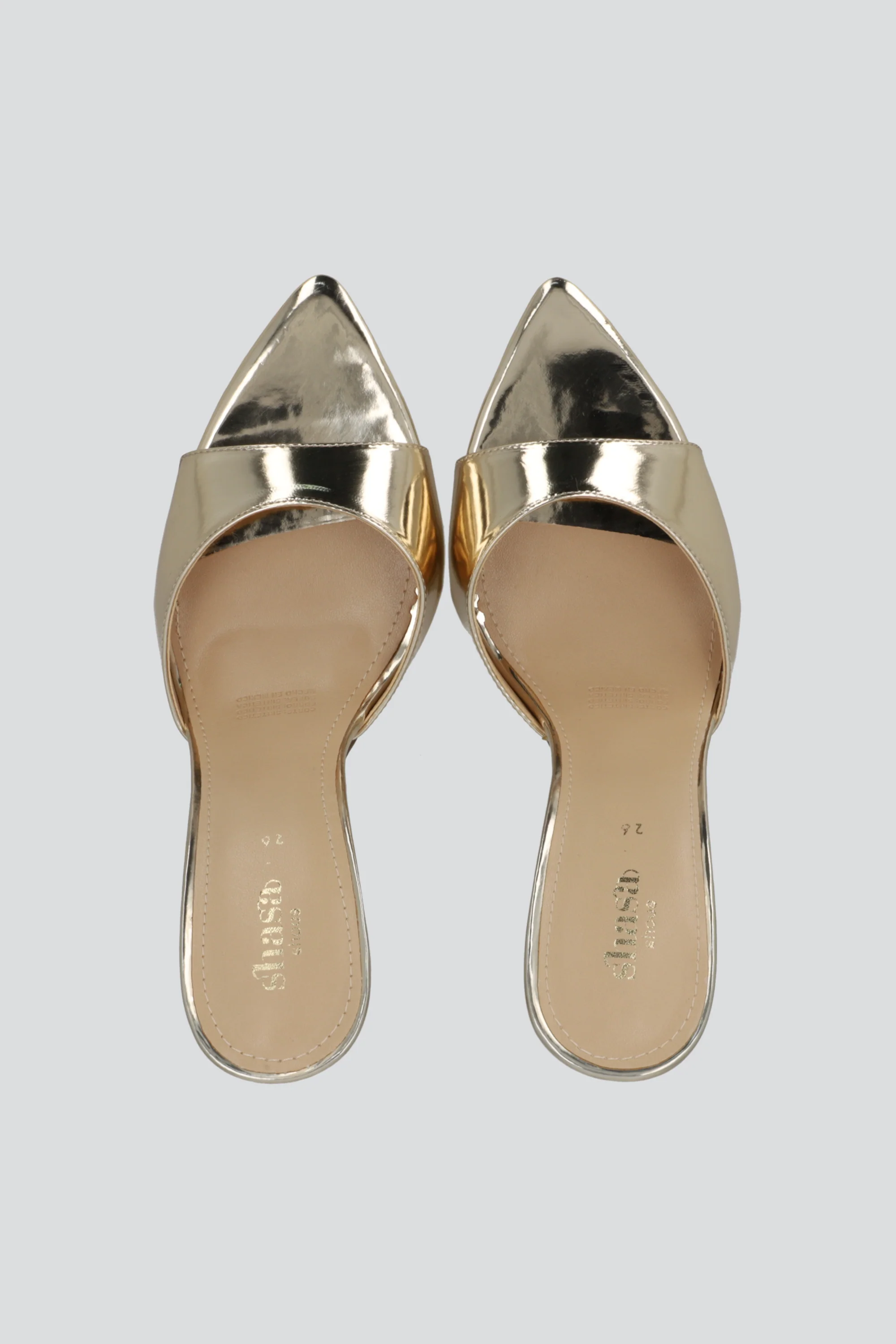 Tacon pointy pep toe metalico - Image 2