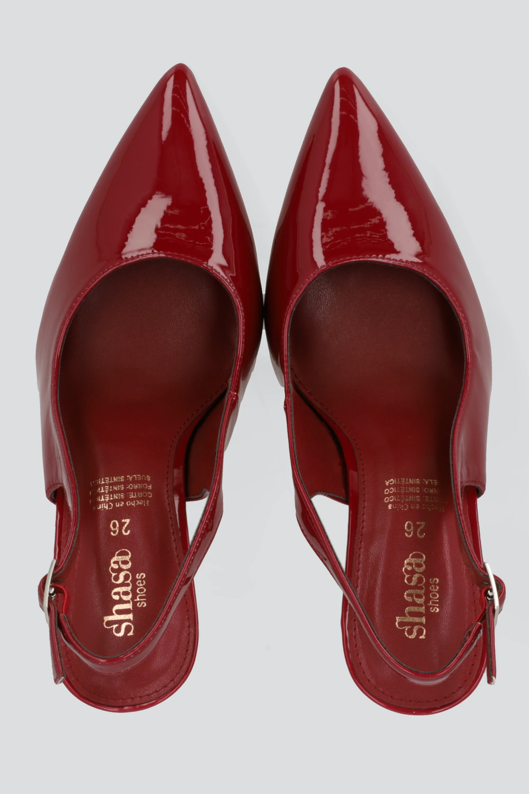 Tacon puntal alto slingback - Image 3