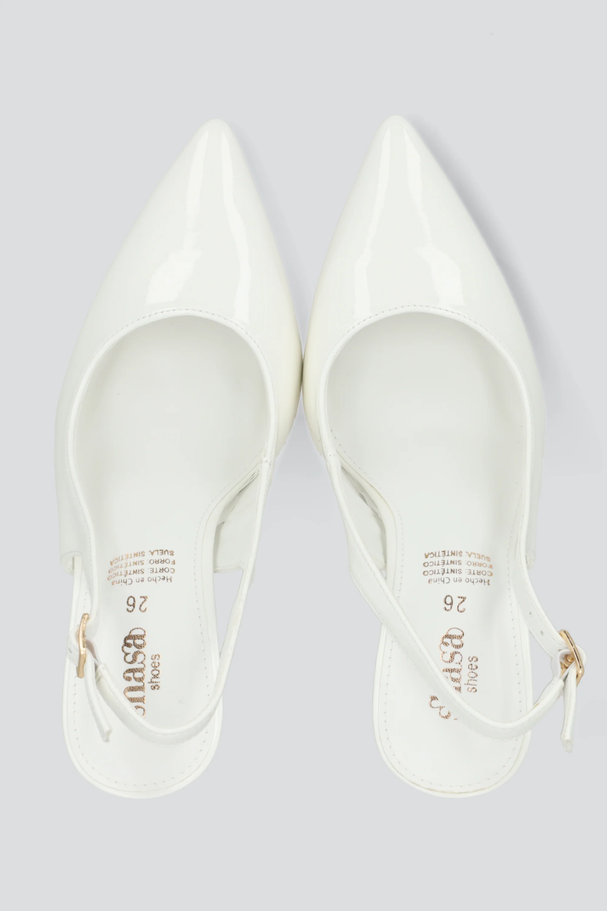 Tacon puntal alto slingback - Image 3