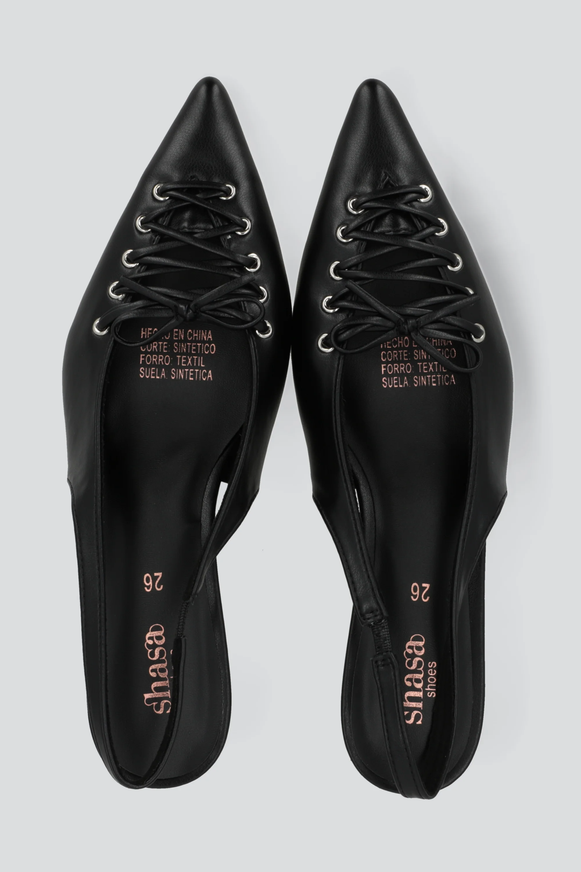 Tacon puntal slingback lace - Image 3