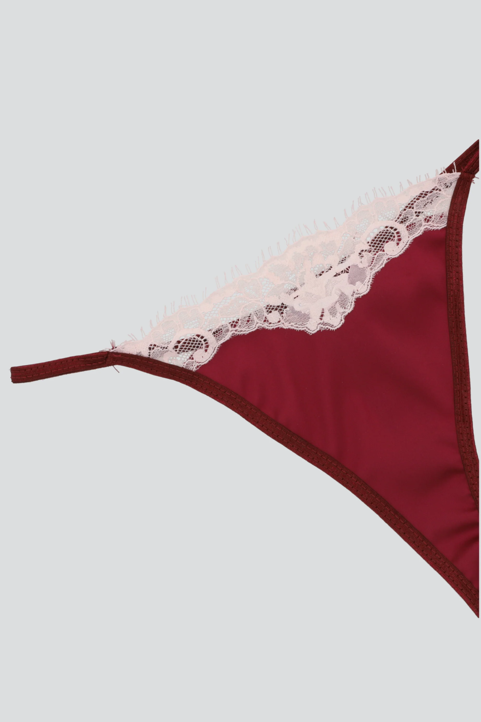 Tanga satin detalle encaje - Image 3