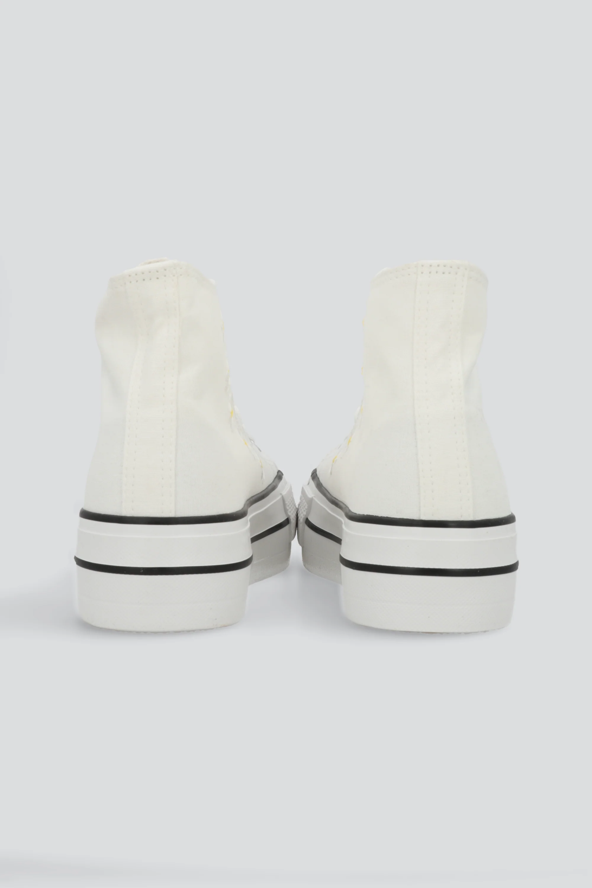 Tenis canvas margaritas plataforma - Image 4