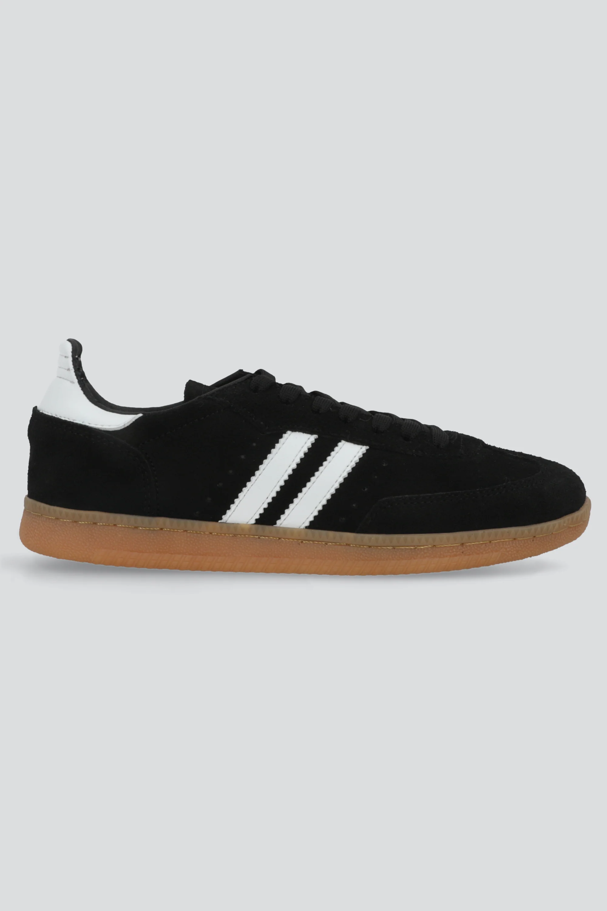 Tenis casual gamuza dos lineas