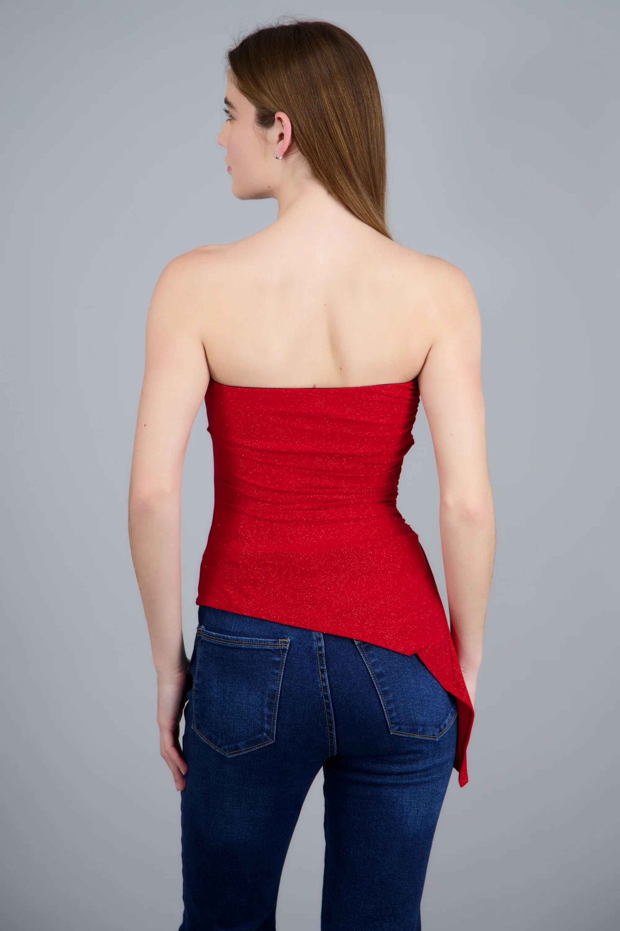 Top asimetrico brillos - Image 4