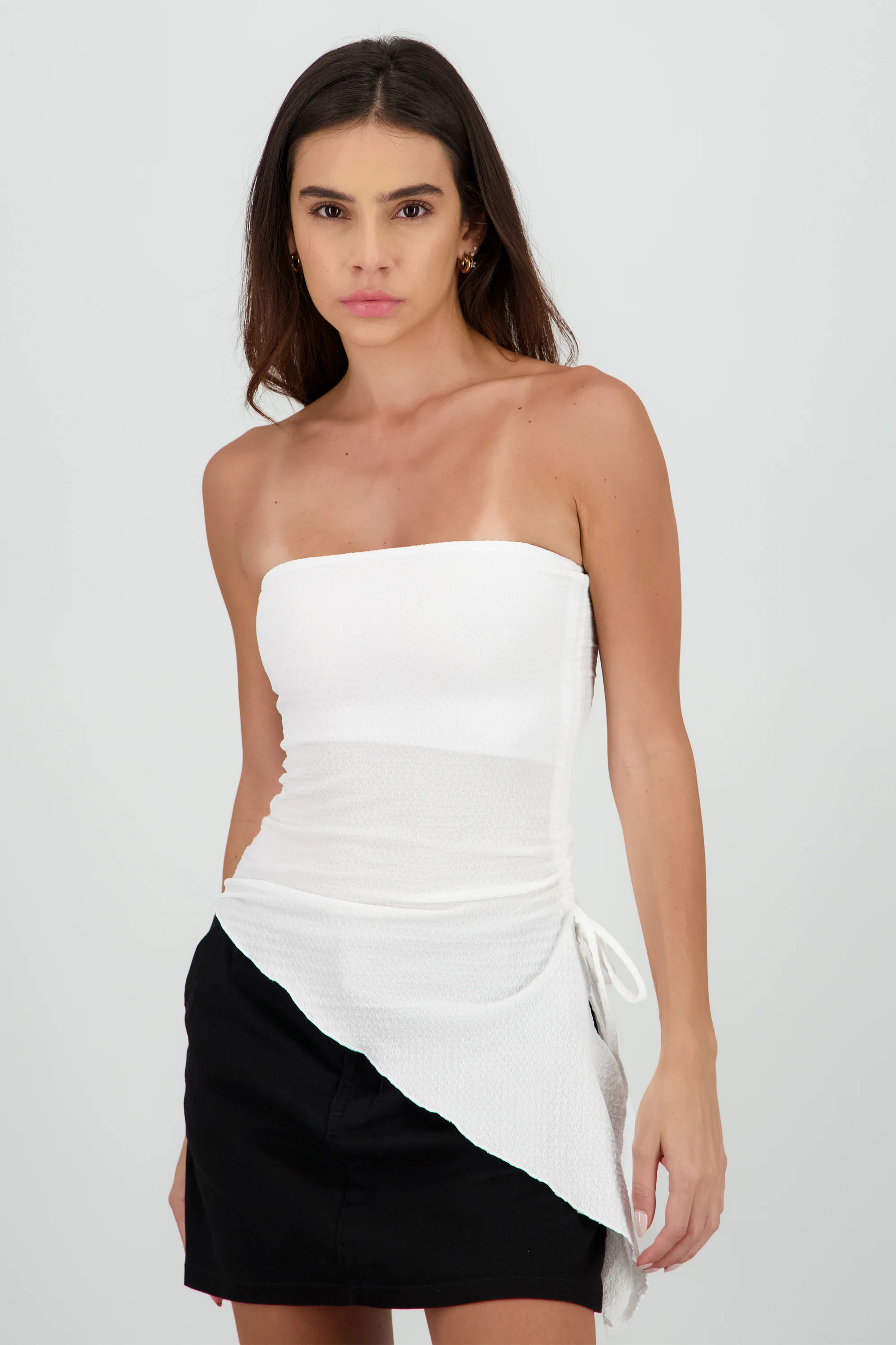 Top asimetrico con textura - Image 2