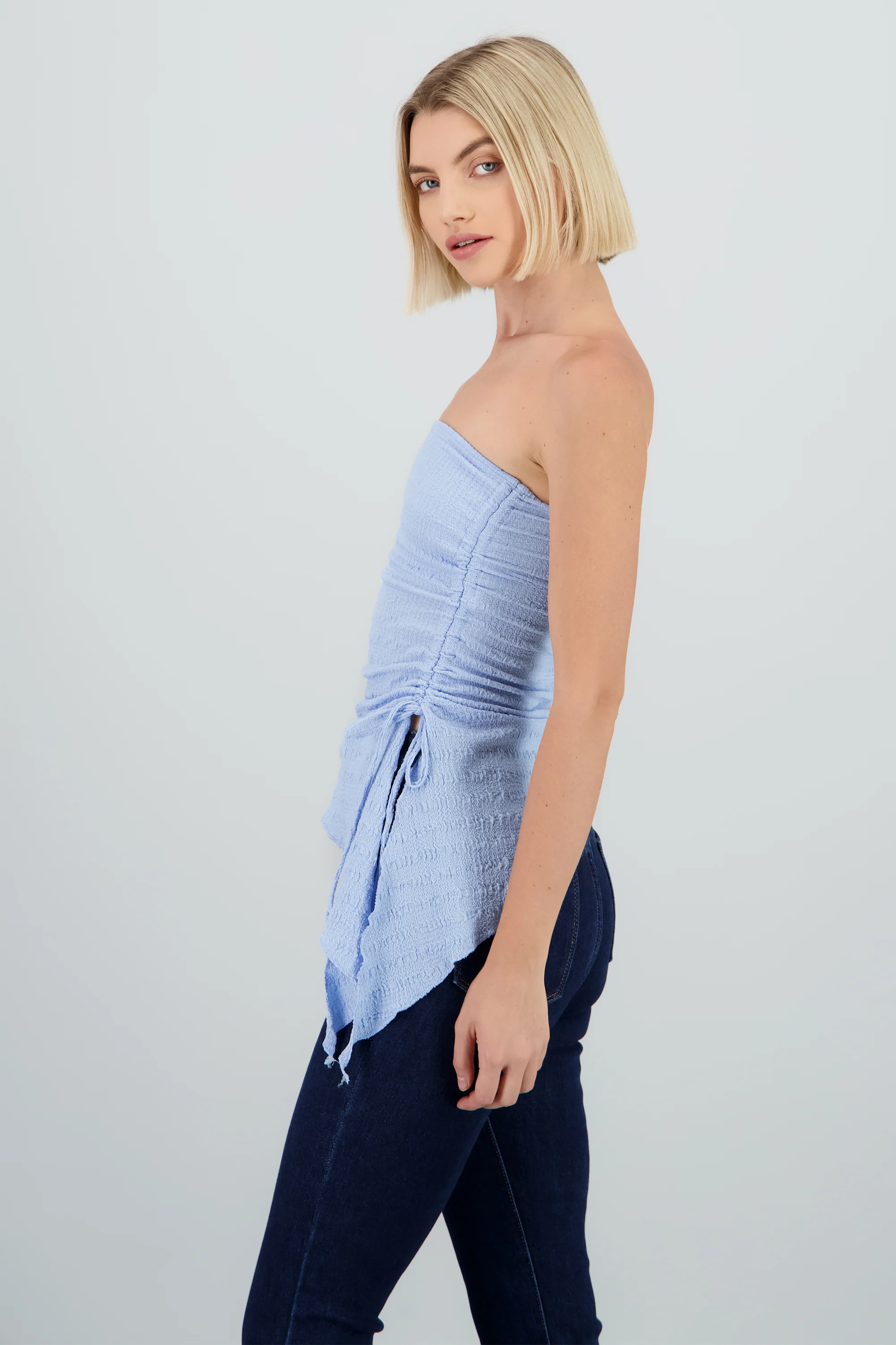 Top asimetrico con textura - Image 3