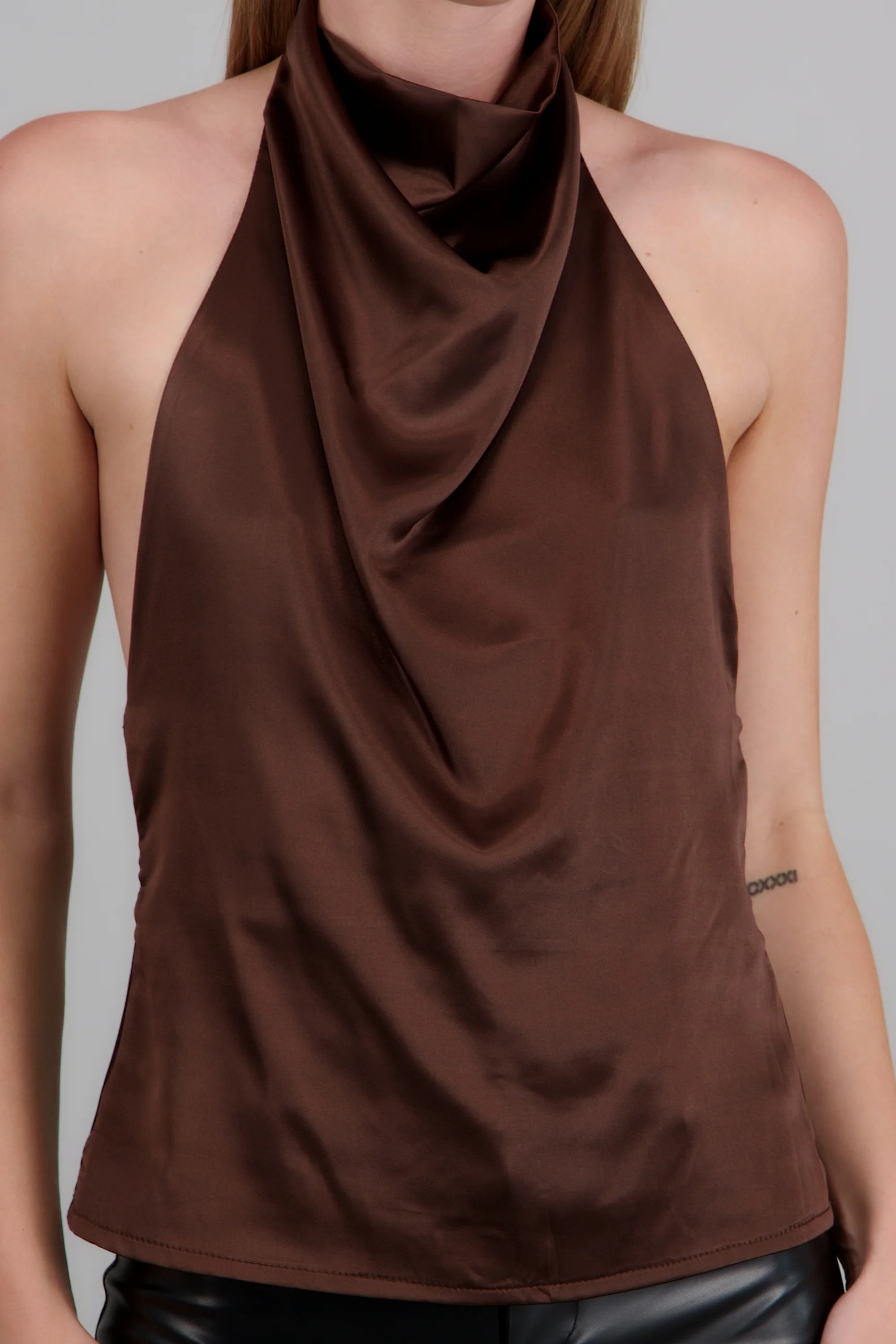 Top de satin halter - Image 5